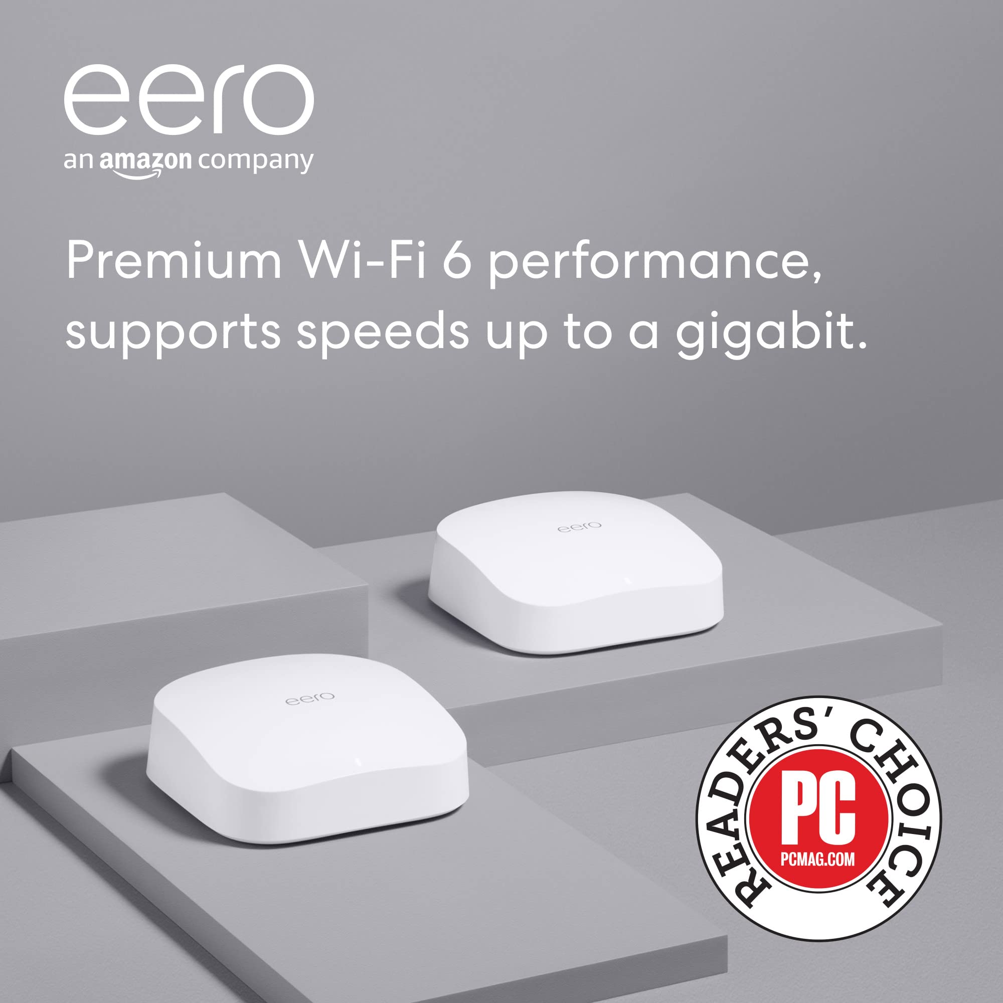 EERO Pro 6 Tri-Band Mesh Wi-Fi 6 Router with Built-in Zigbee Smart