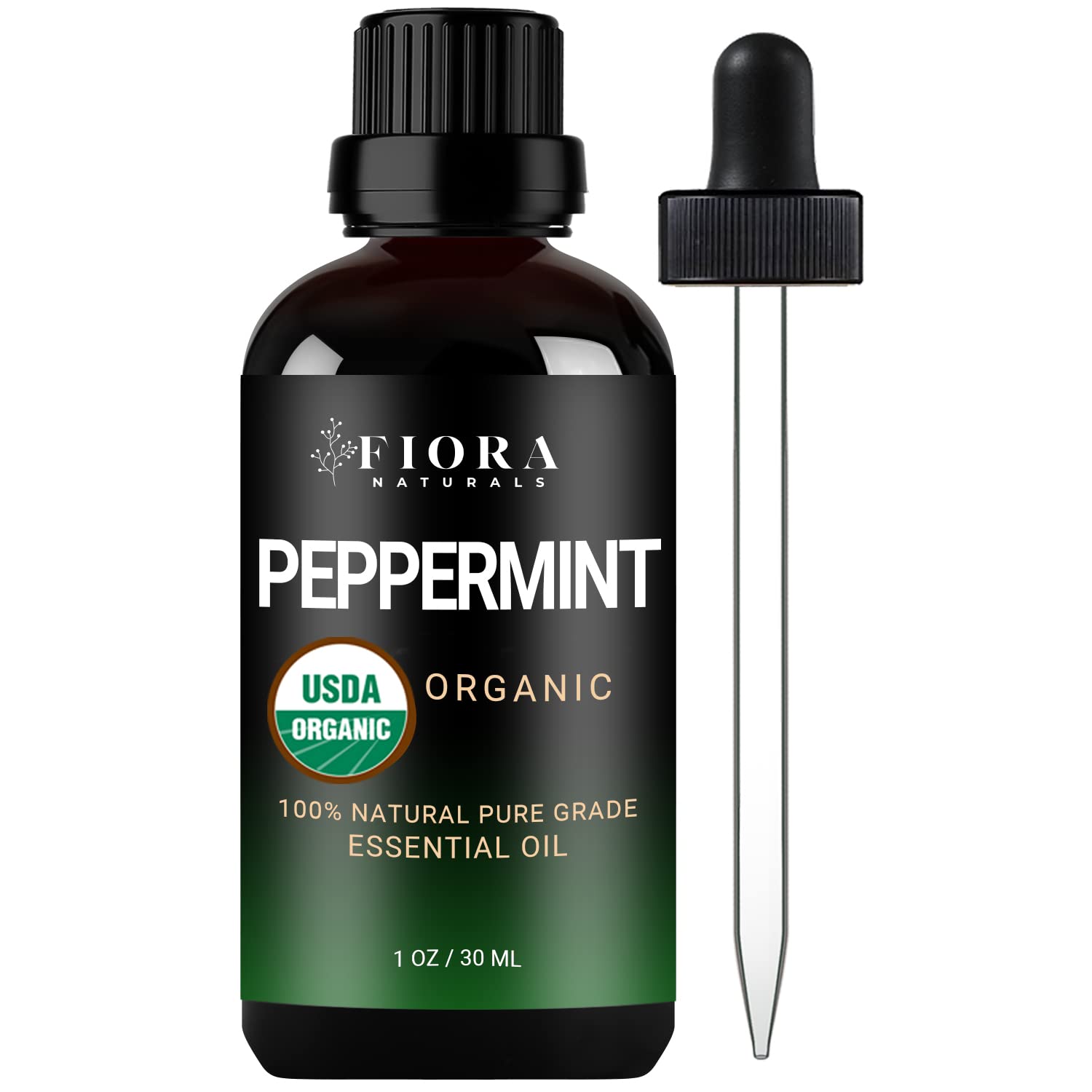 Peppermint Essential Oil by Fiora Naturals 100 Pure Organic