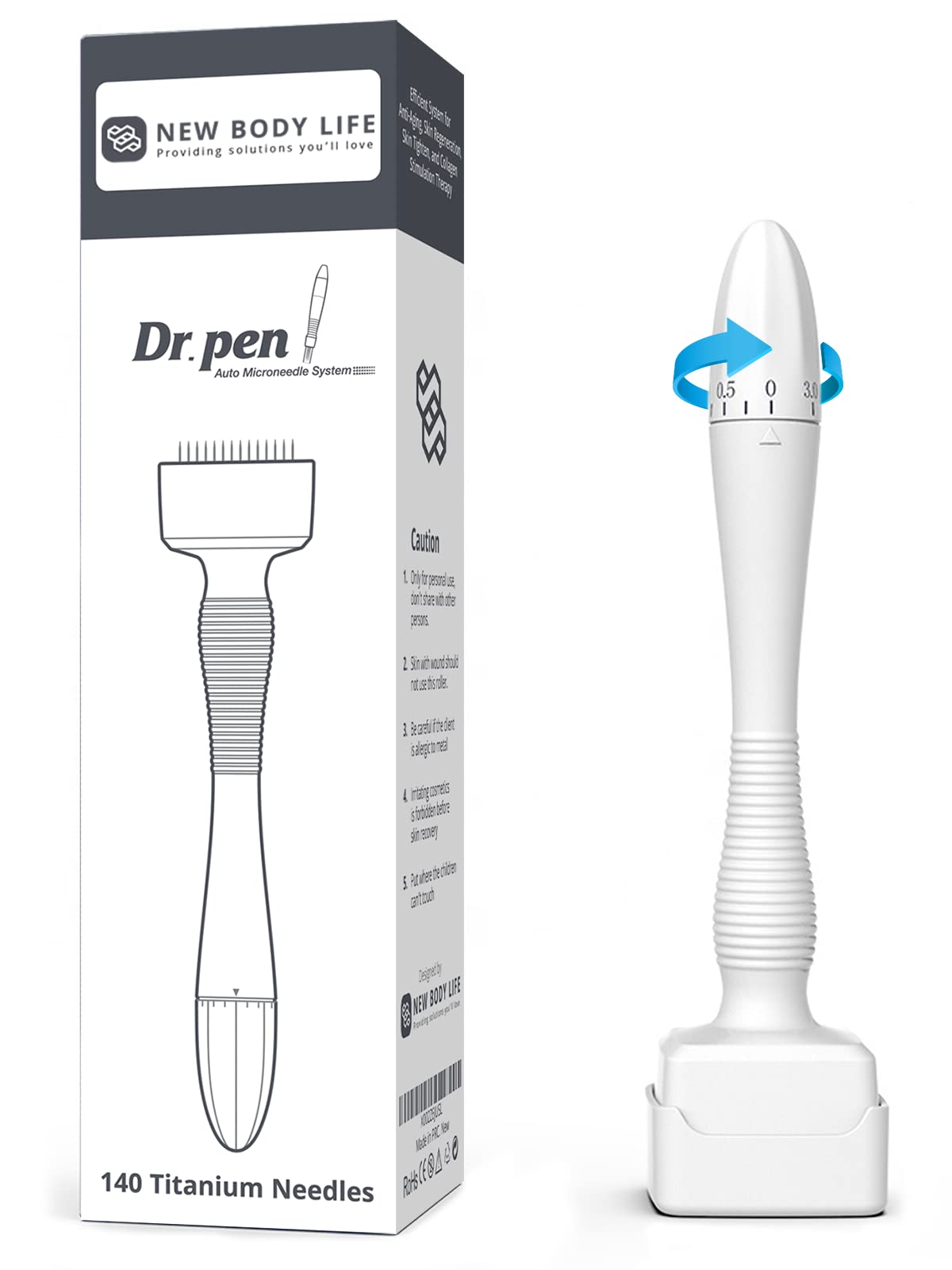 Dr.Pen Adjustable Microneedling Derma Stamp - Professional