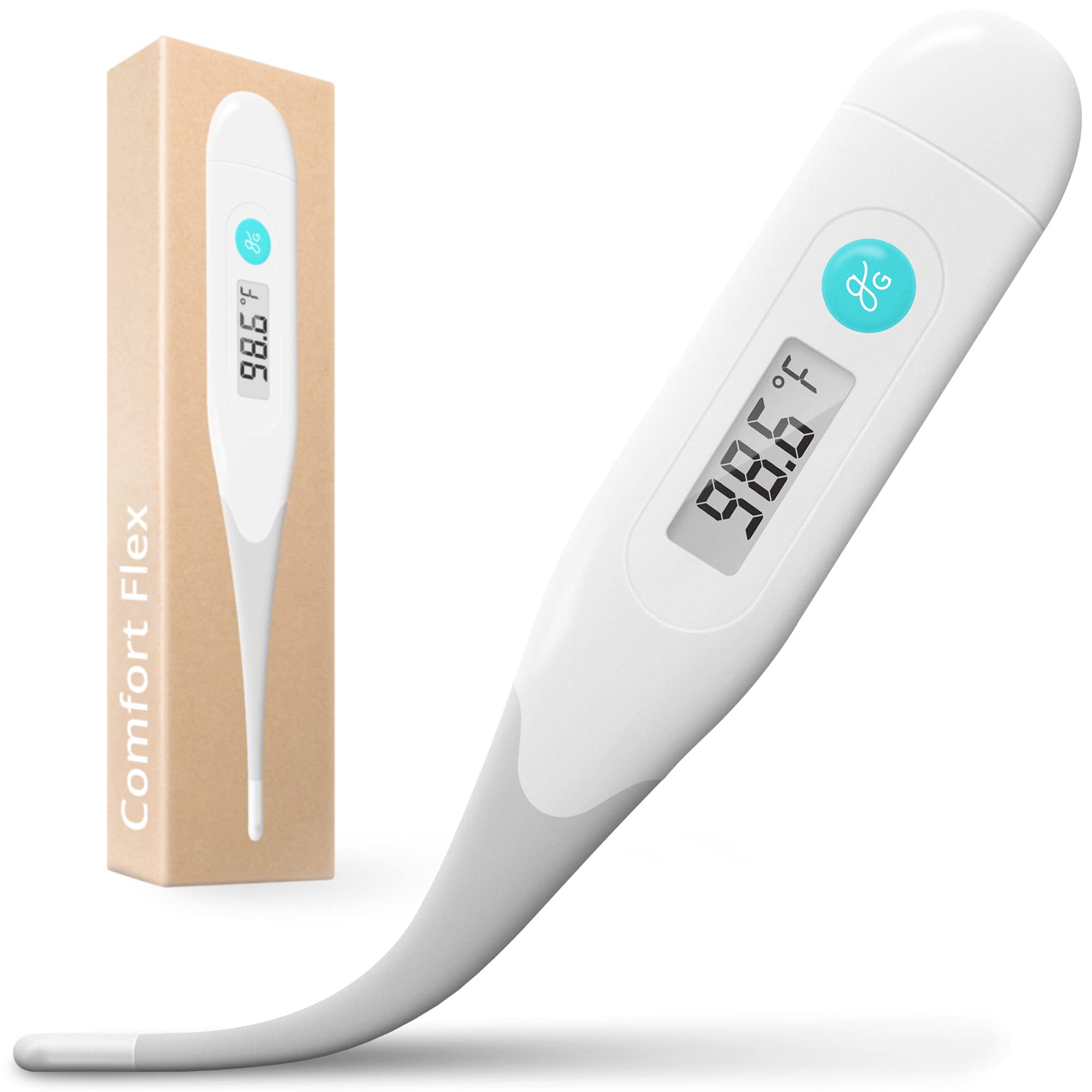 Oral Thermometer for Adults and Kids, Digital Fever Thermometer