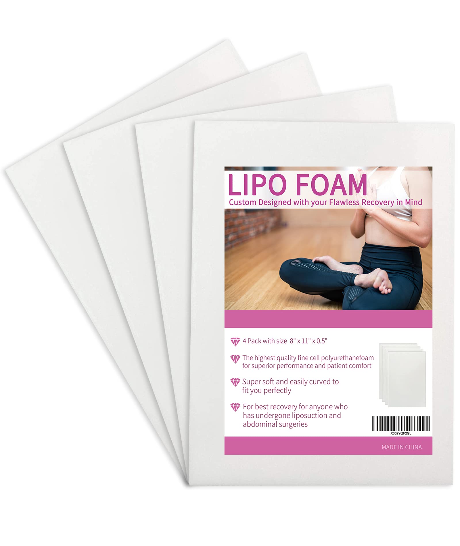 Bulk Lipo Board Post Surgery Sheet Pack Supplies Lipo Foam Pads AbdominL1  R6G2 