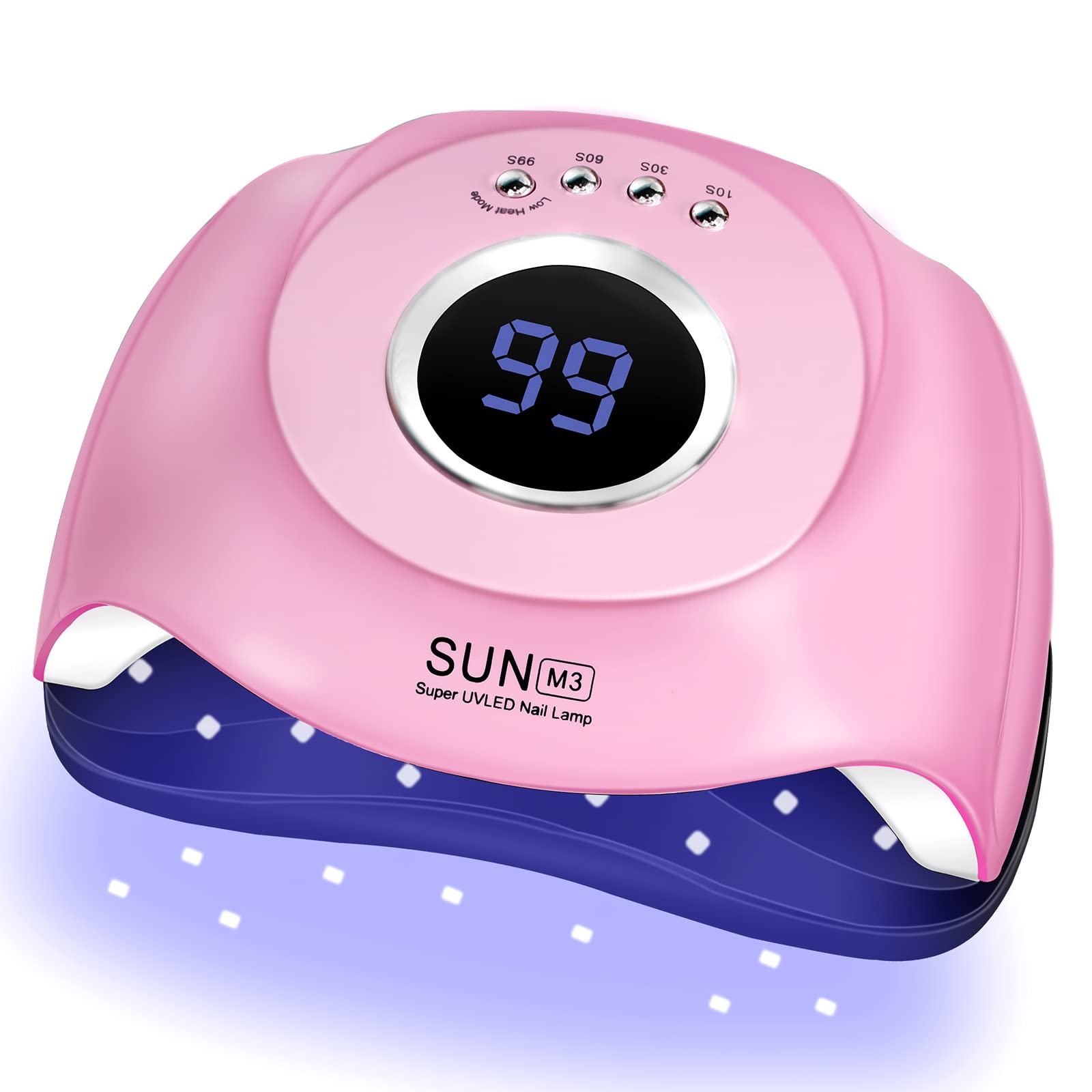 Nail Dryer, 48W UV LED Nail Lamp, with Automatic Sensor, Portable UV Light  for Gel Nail Polish, Quick-drying, 3 Timer Setting - Walmart.com