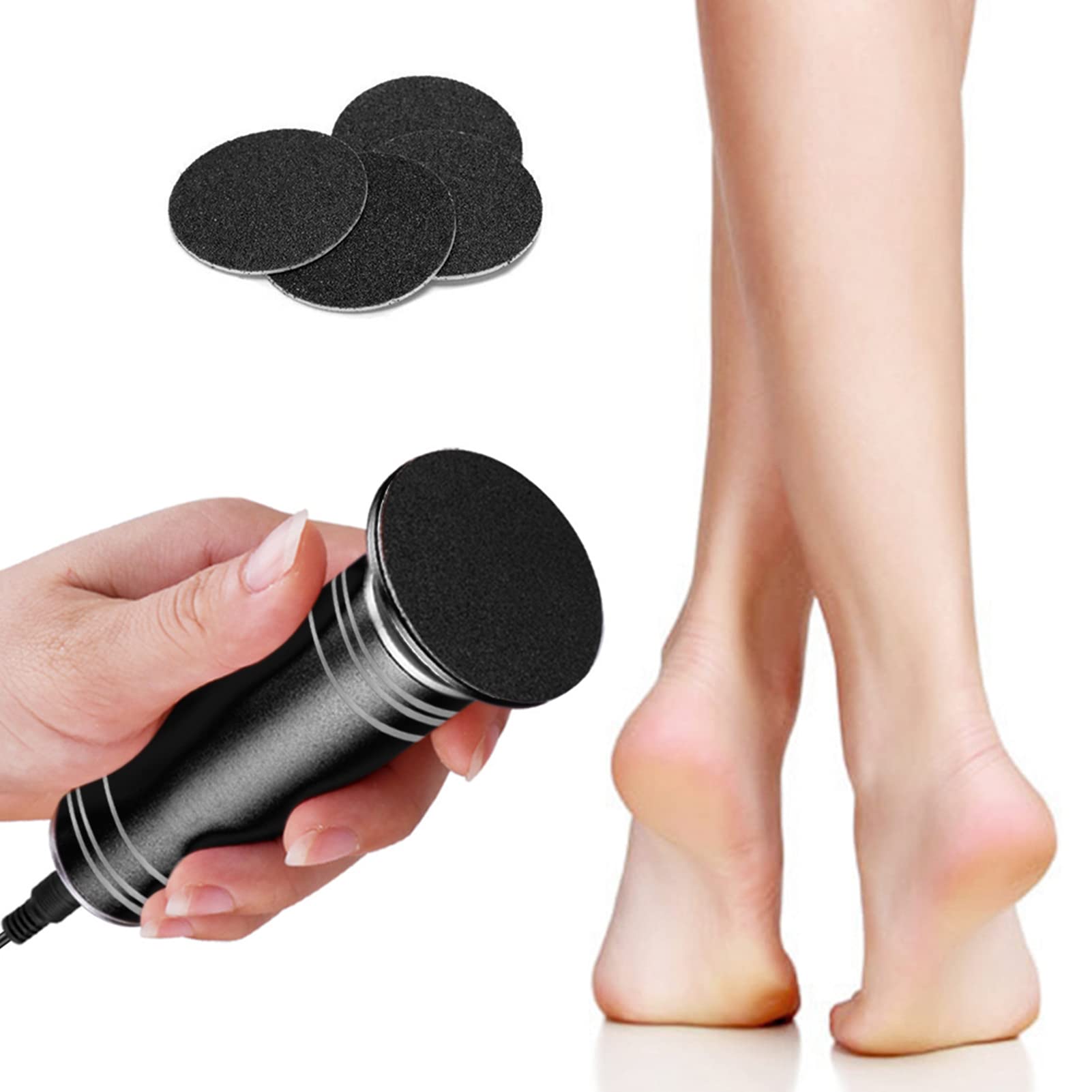 Electric Foot Grinder Pedicure Tools Accessories Dead Skin Heel Callus  Remover Feet Skin Care Accessories Foot