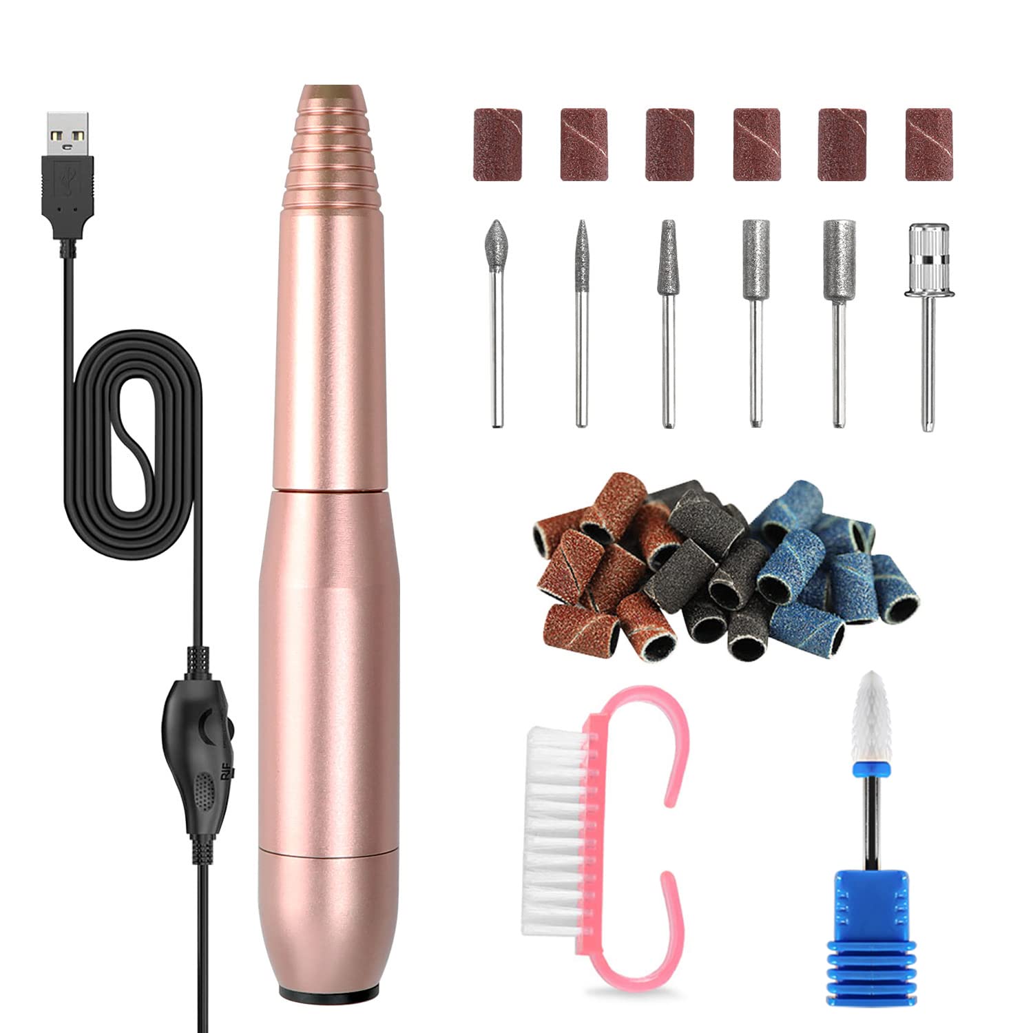 35000rpm Cordless Portable Electric Nail Drill Machine Grs 100% Recycled  Rechargeable E File Nail Drill Manicure Pedicure Set Drill - China Strong  Nail Drill Machine and Drill Bits Nails Safe price |
