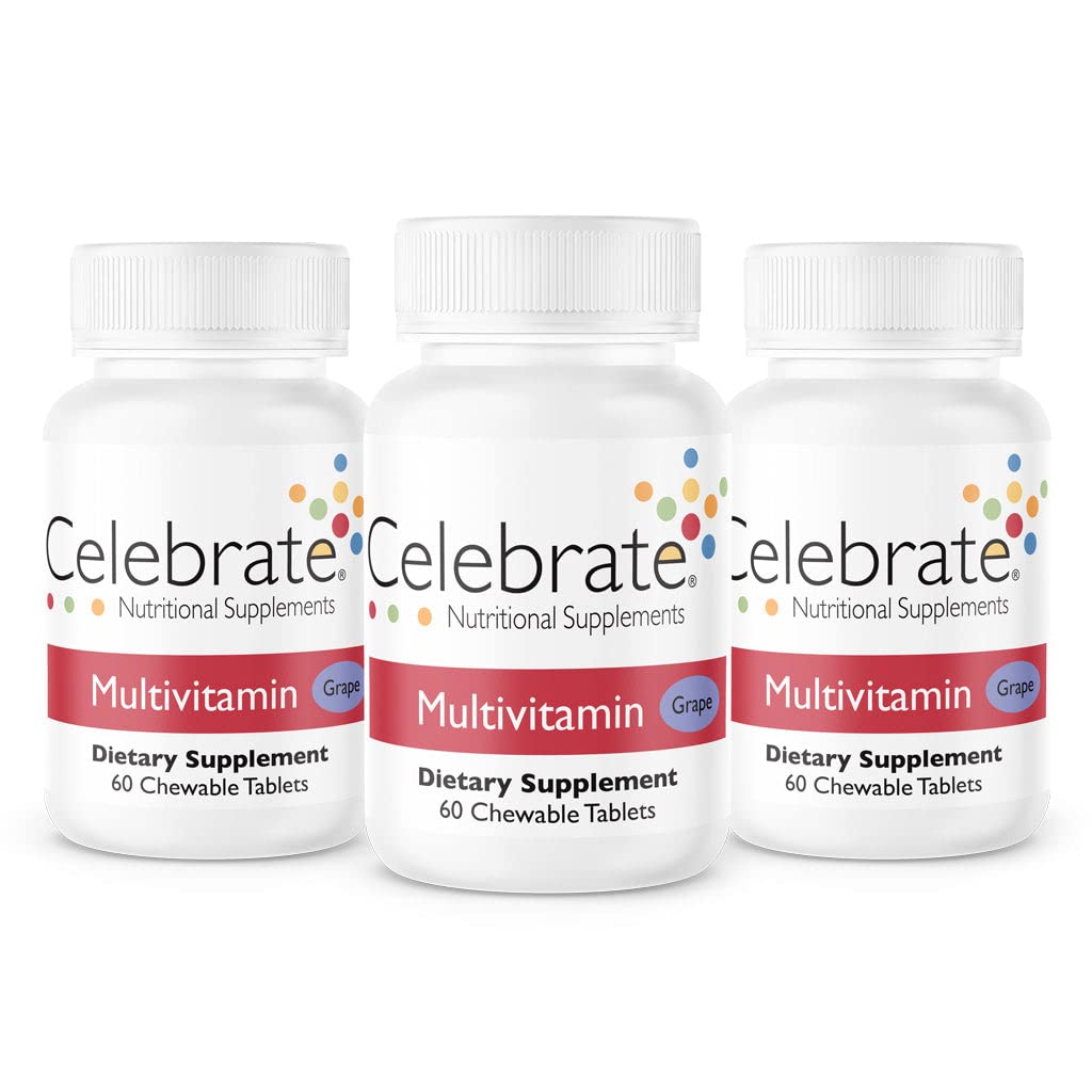 Celebrate Vitamins Bariatric Multivitamin Chewable Without Iron for