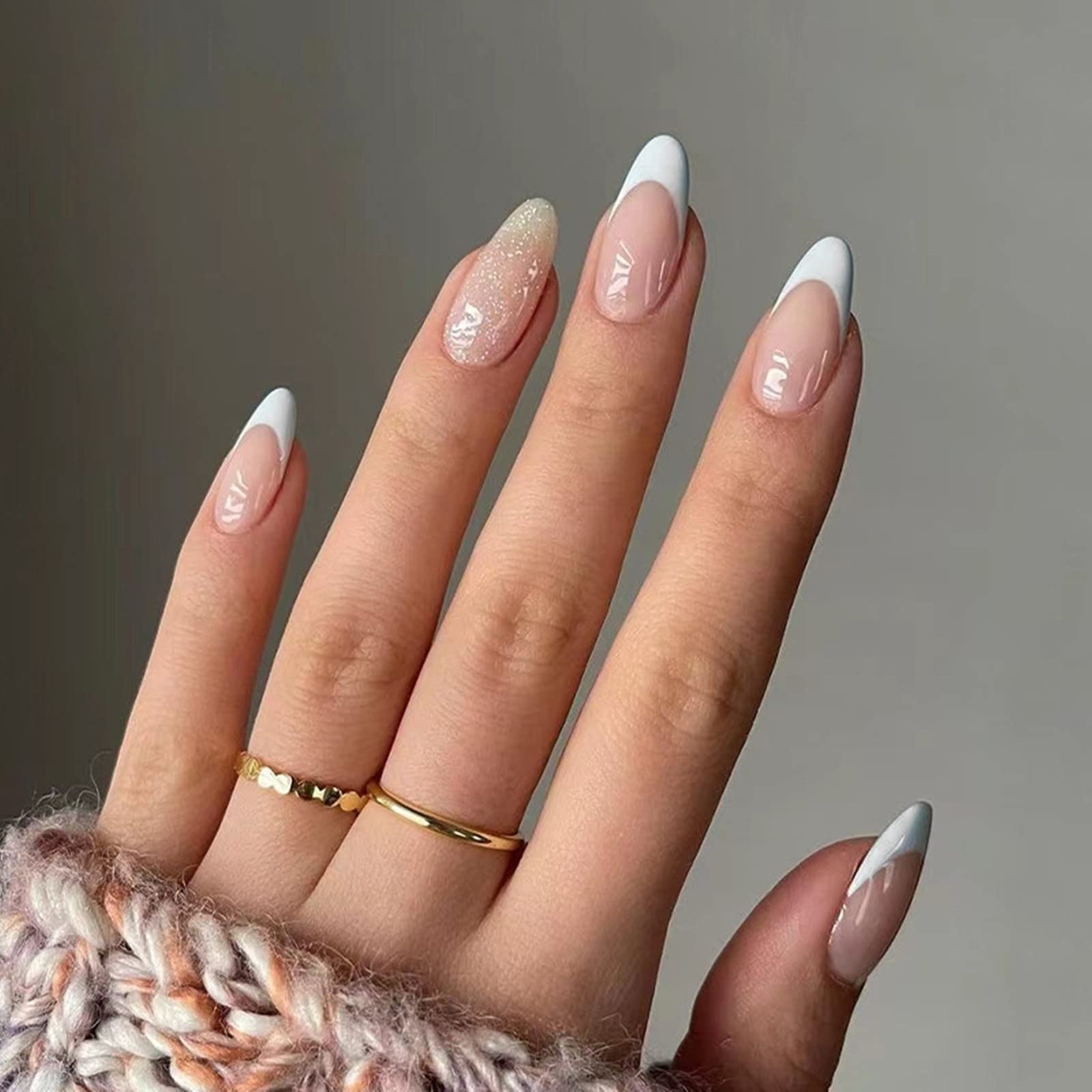 Press on Nails Medium Almond, GLAMERMAID Gothic India | Ubuy