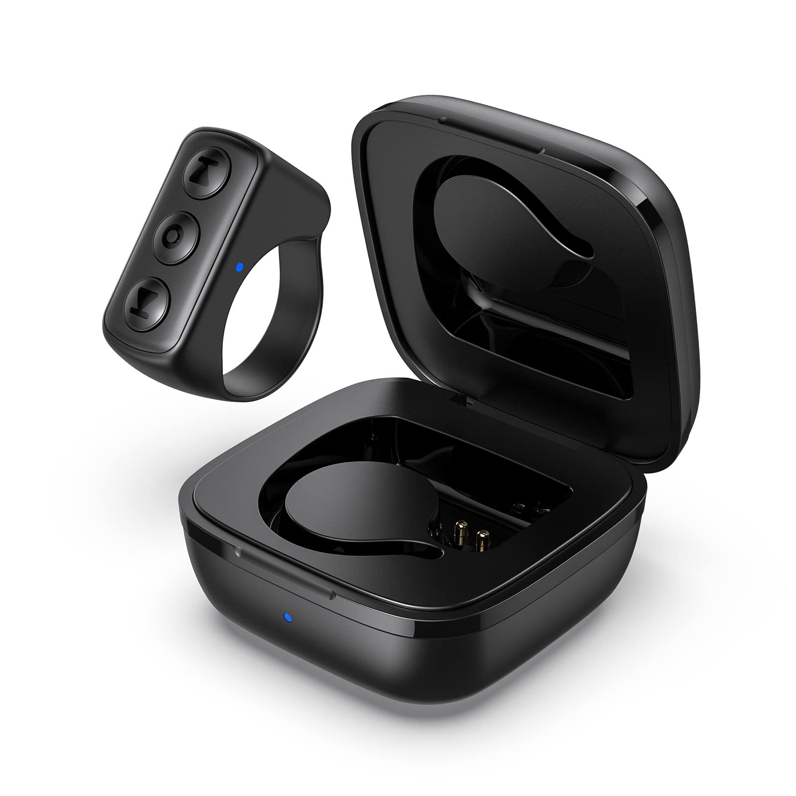 Bague Télécommande Bluetooth - Tourne-page, Contrôle Musique, Vidéo - Compatible IPhone, Android, TikTok, Kindle