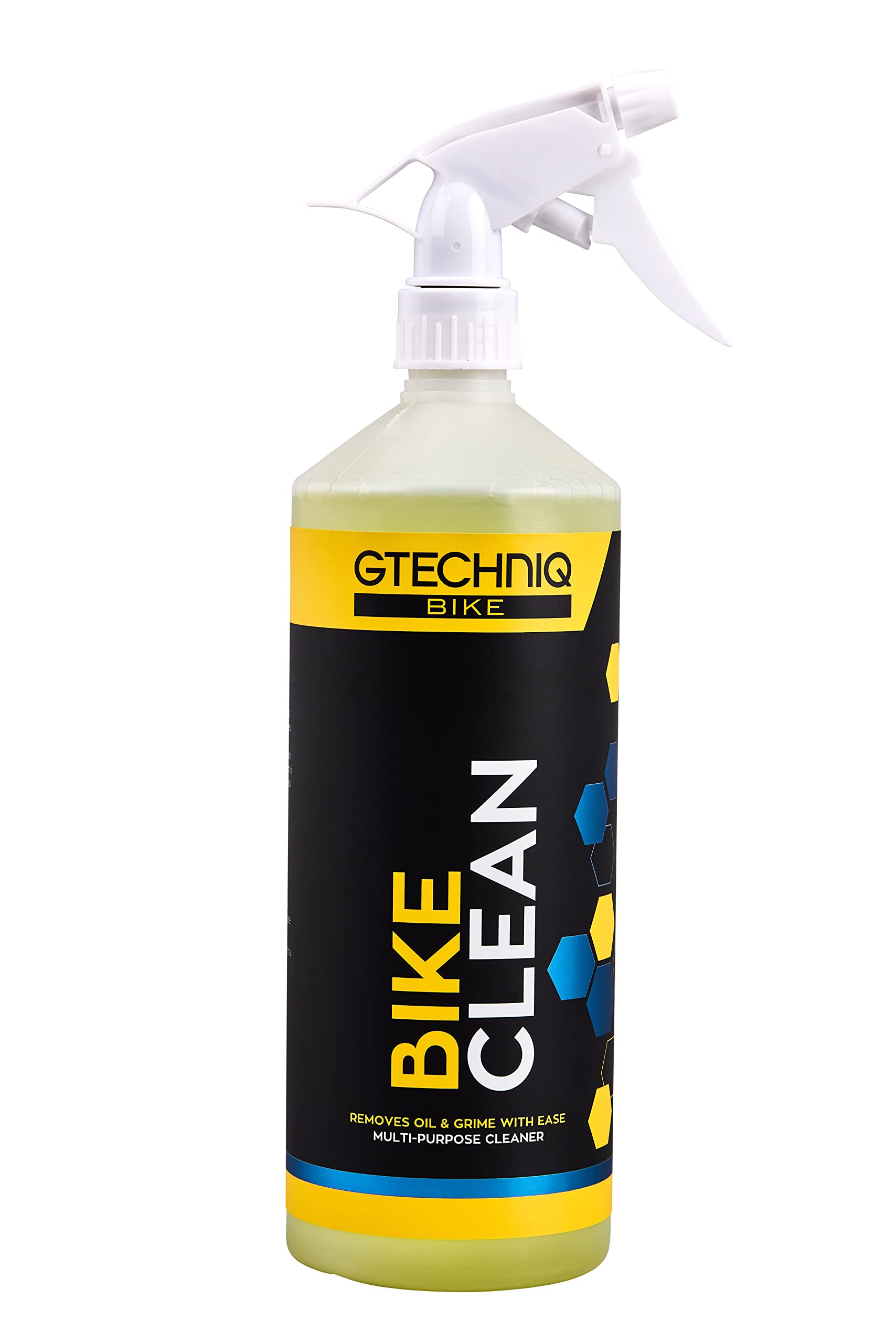 Gtechniq Bike Cleaner - Spray-On, Fast Acting Cleaner for Oil, Grease and  Dirt Removal - Non-Toxic, Biodegradable Bike Cleaning Spray - 1L Can