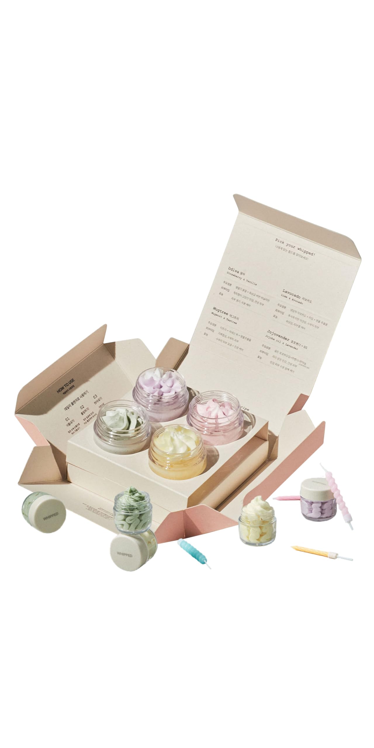 Discovery Kit - Vegan Whipped Cream Cleanser 25ML (4 Flavors