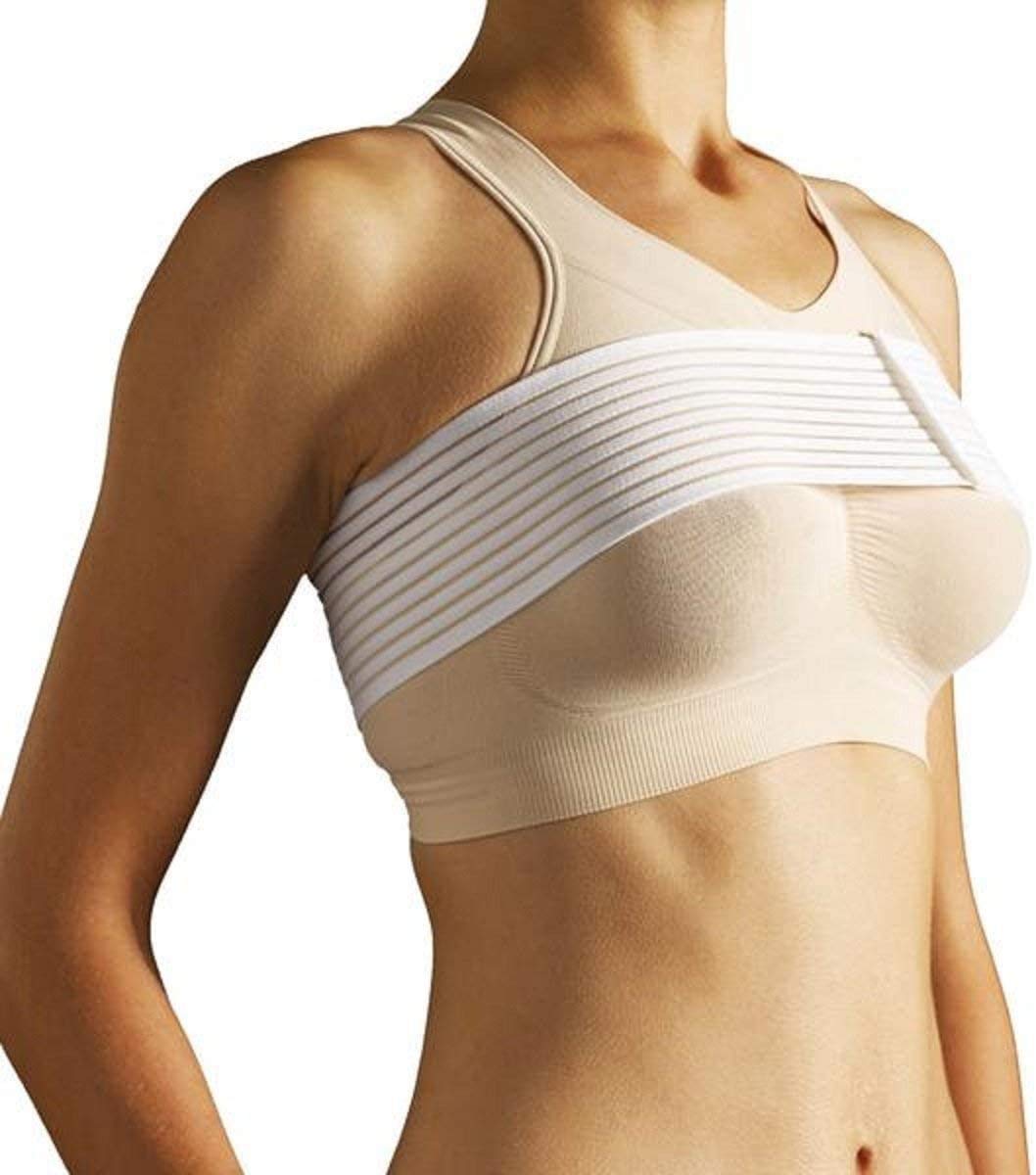New Women Front Breast Support Bra Implant Stabilizer Post Surgery