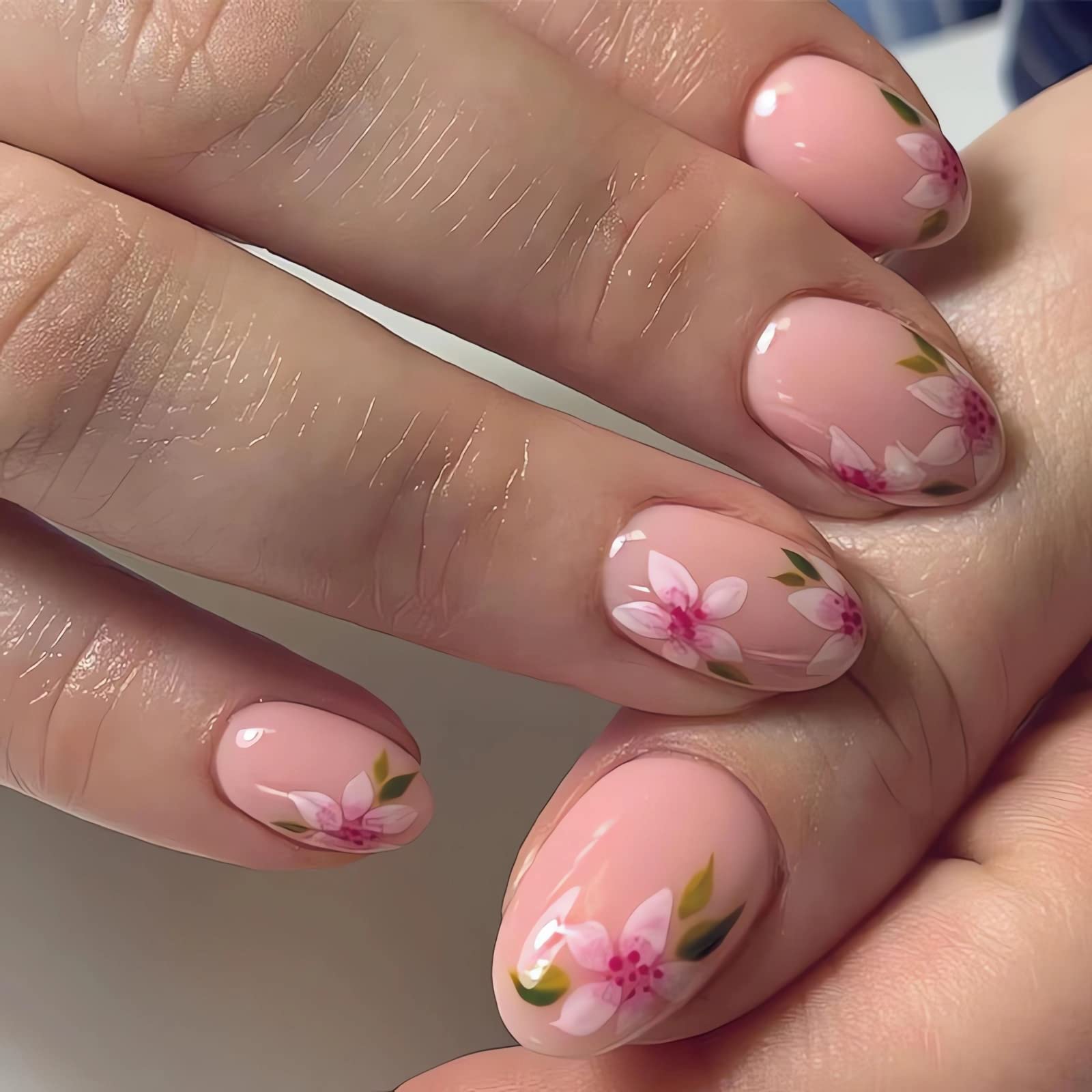 Chic Short Nail Art Designs for Maximum Style : 3D Flower Pastel Nails