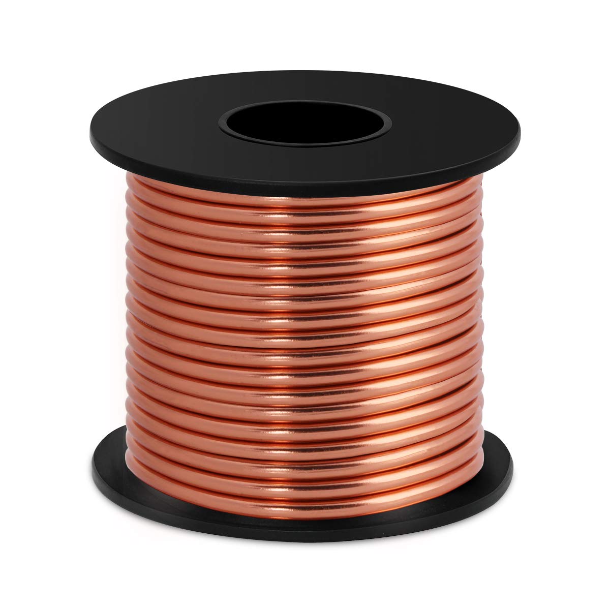 Aluminum Craft Wire 8 Gauge 12 Gauge 18 Gauge, Luxiv 1mm 2mm 14mm Aluminum  Wire for Crafting Wire Soft DIY Metal Craft Art Wires 8gauge(3mm) copper 1