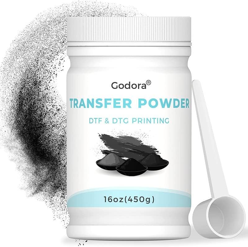 DTF Powder 500g/17.6oz，Dtf Transfer Powder for DTF Transfer Film