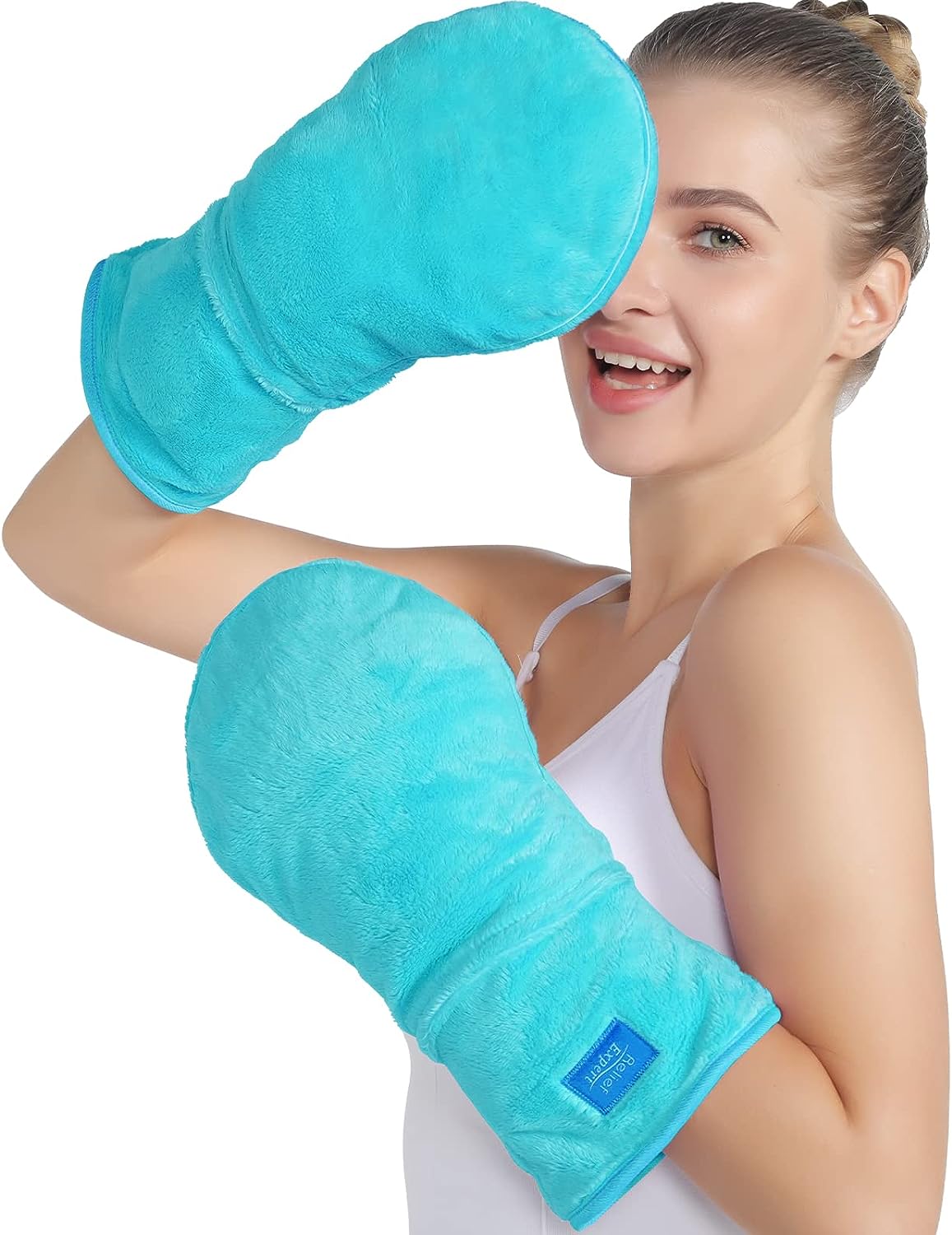 Relief Expert Microwavable Heated Gloves for Arthritis Pain Relief 1 Pair