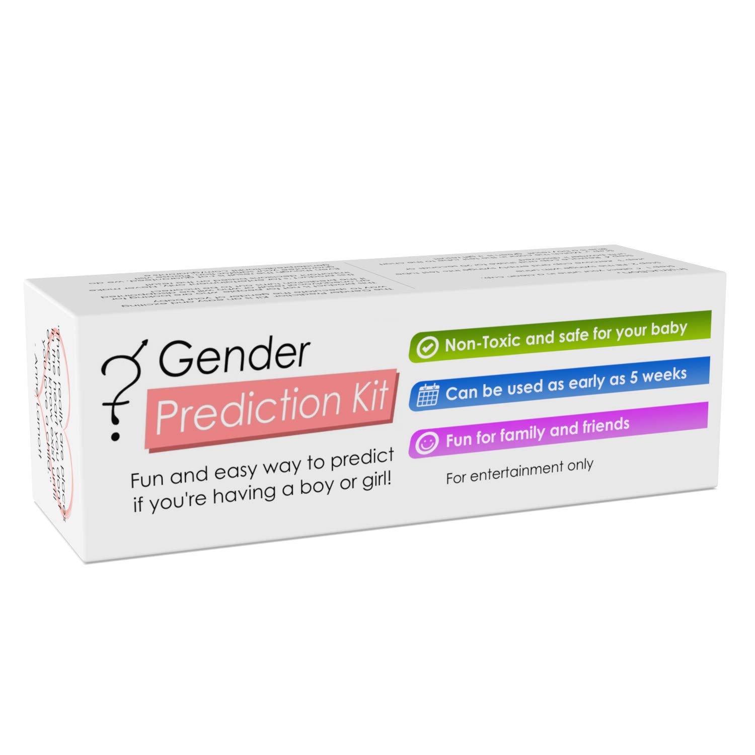 Baby Gender Prediction Test Kit - Early Pregnancy Prenatal Sex Test picture