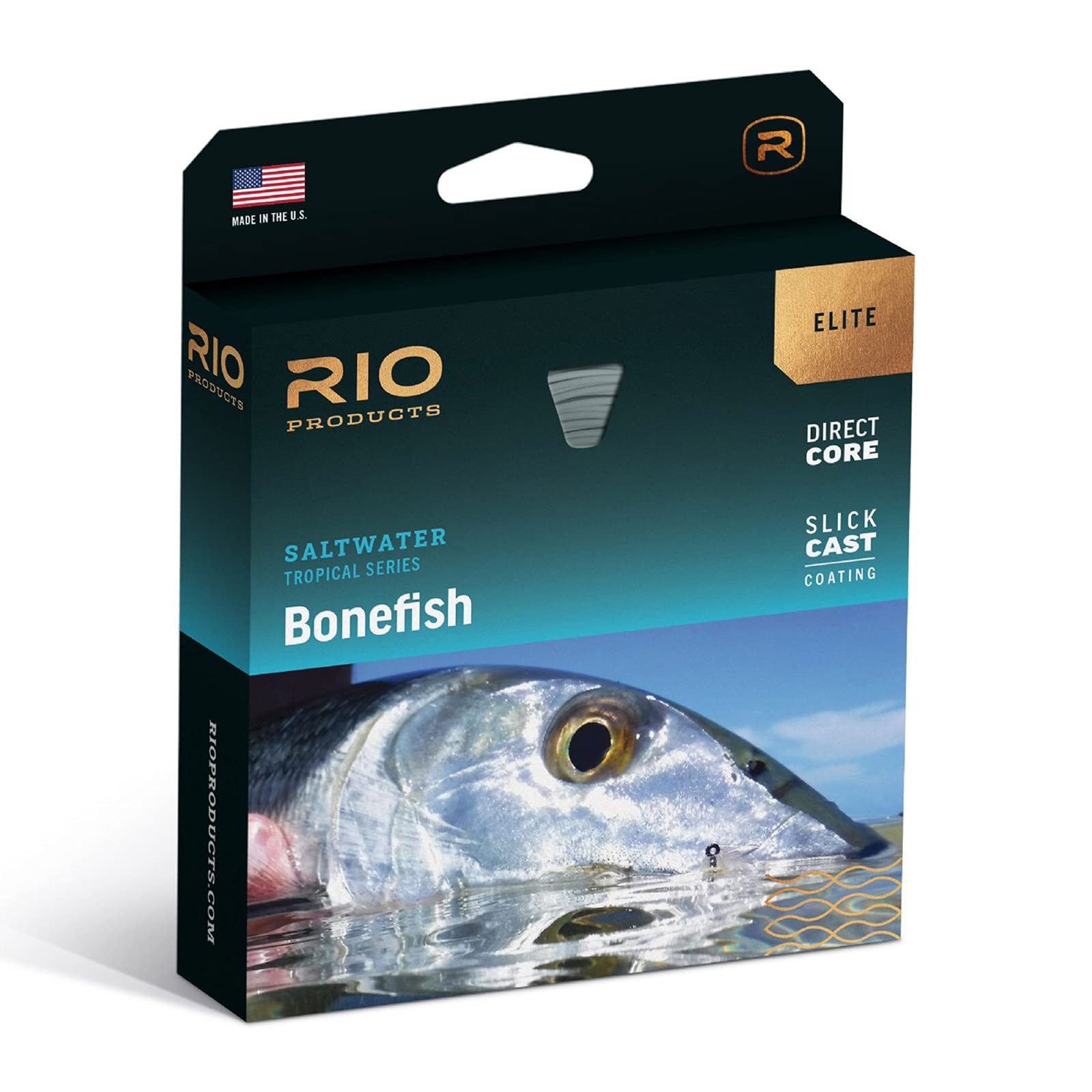 RIO Products Ro Elite Bahamian Flag Bonefish Fly Line WF8F