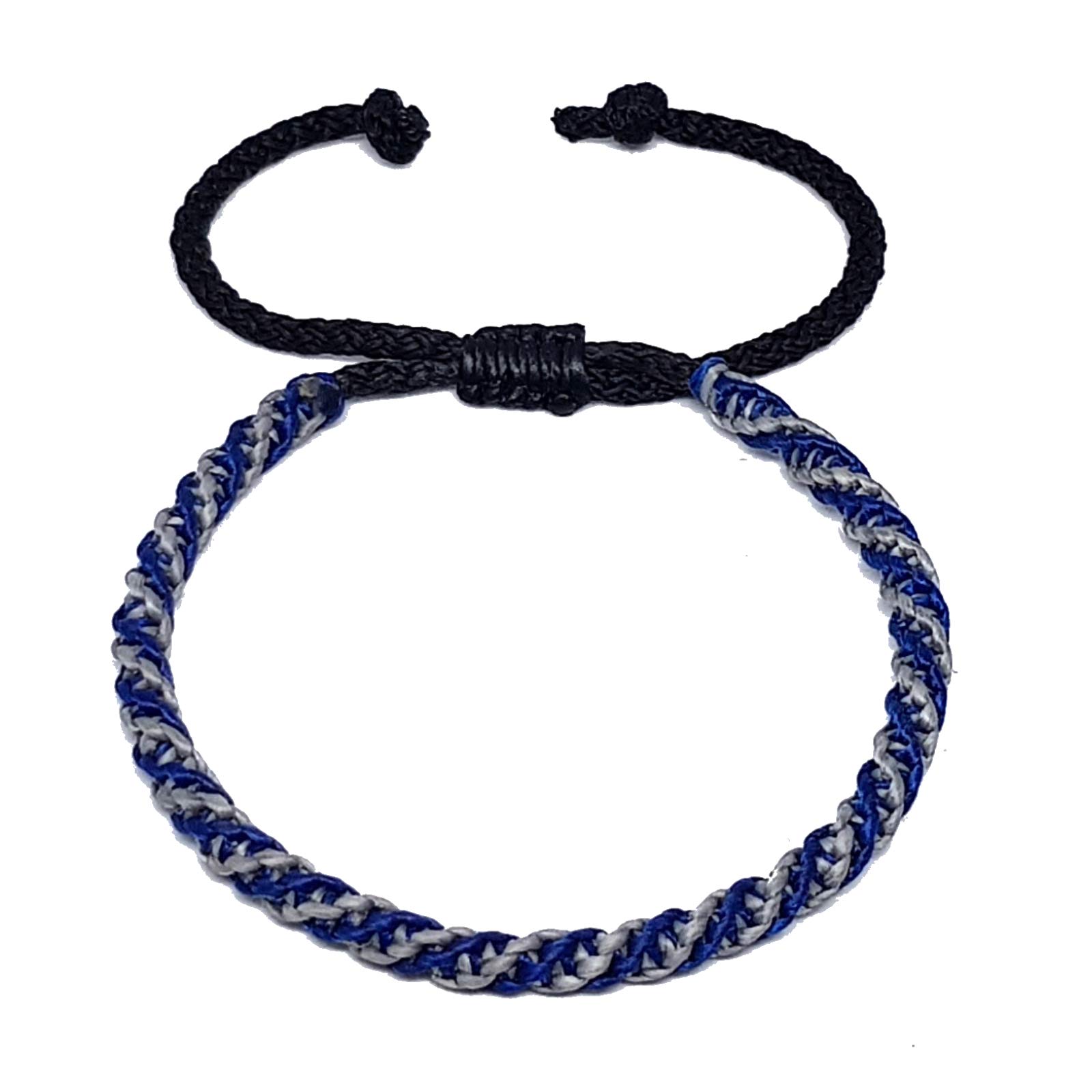 Origin Siam Handmade Thai Woven String Bracelet, Wax Cotton Knot Thread  Wristband, Adjustable Unisex Friendship Band For Men and Women, 9 inch,  Waxed Cotton price in UAE,  UAE