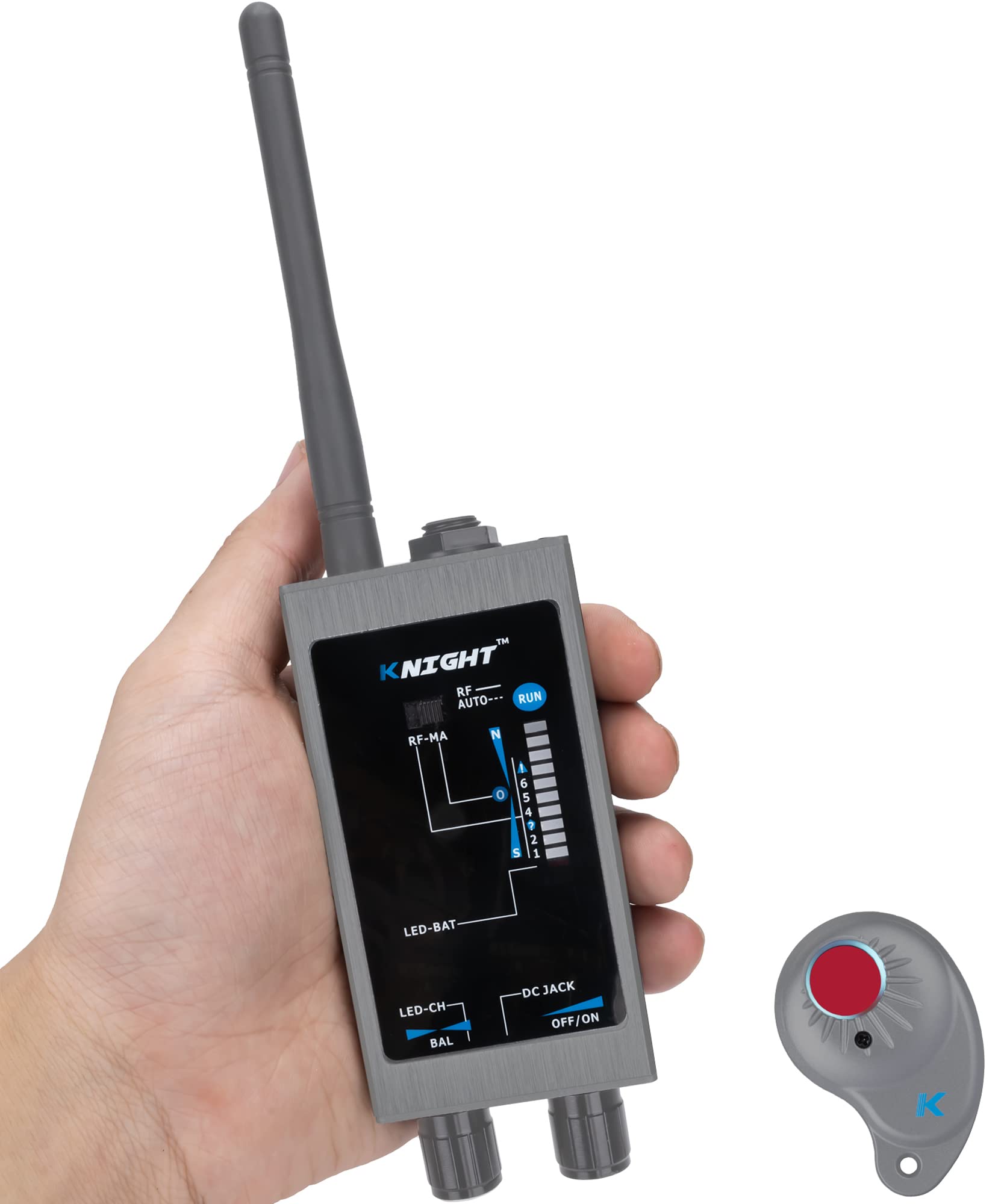 Anti Spy Detector - GPS Bug Finder With RF Signal Scanner & Hidden Camera Detection