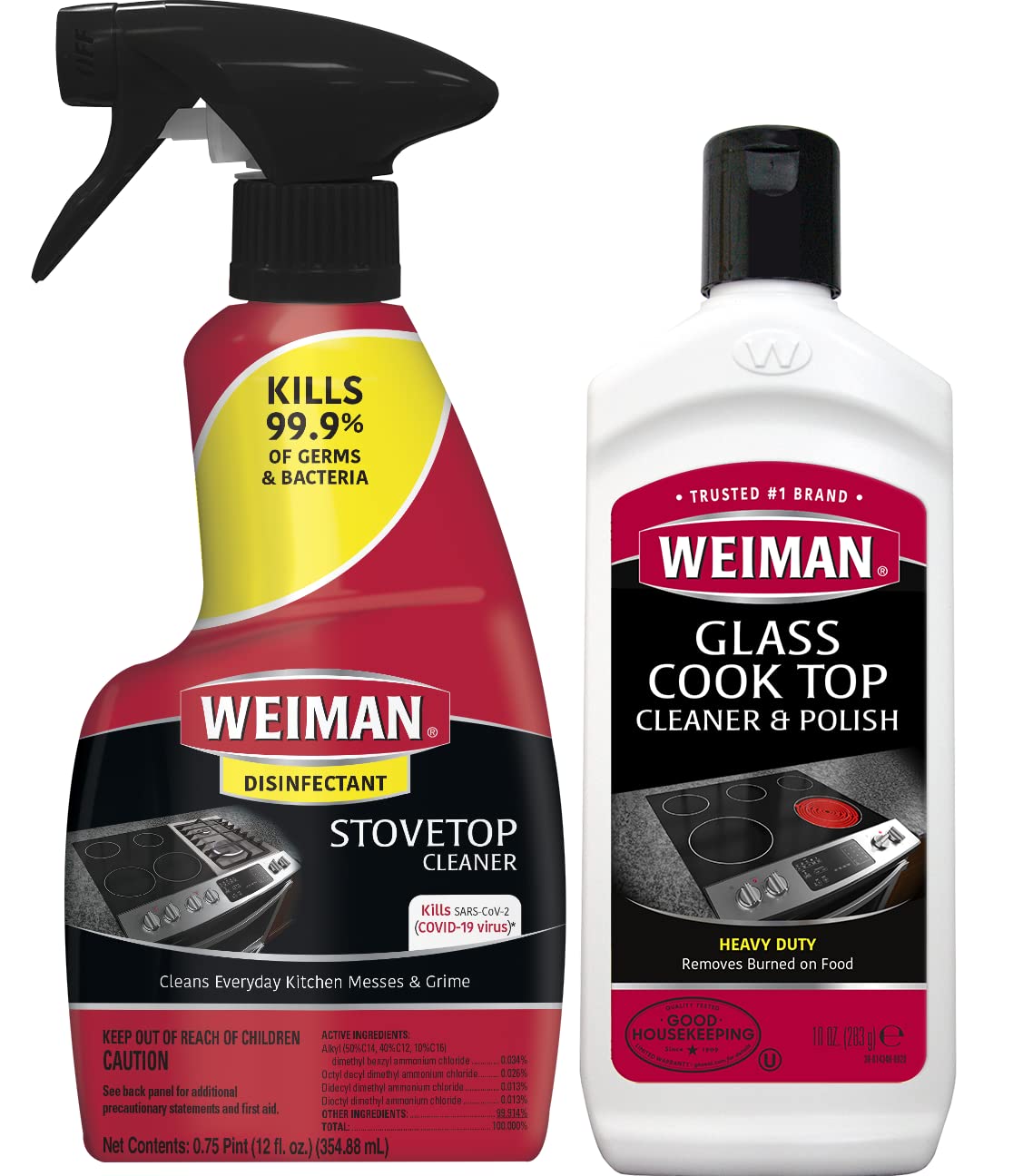 Weiman Leather Cleaner & Polish - 12 fl oz spray bottle