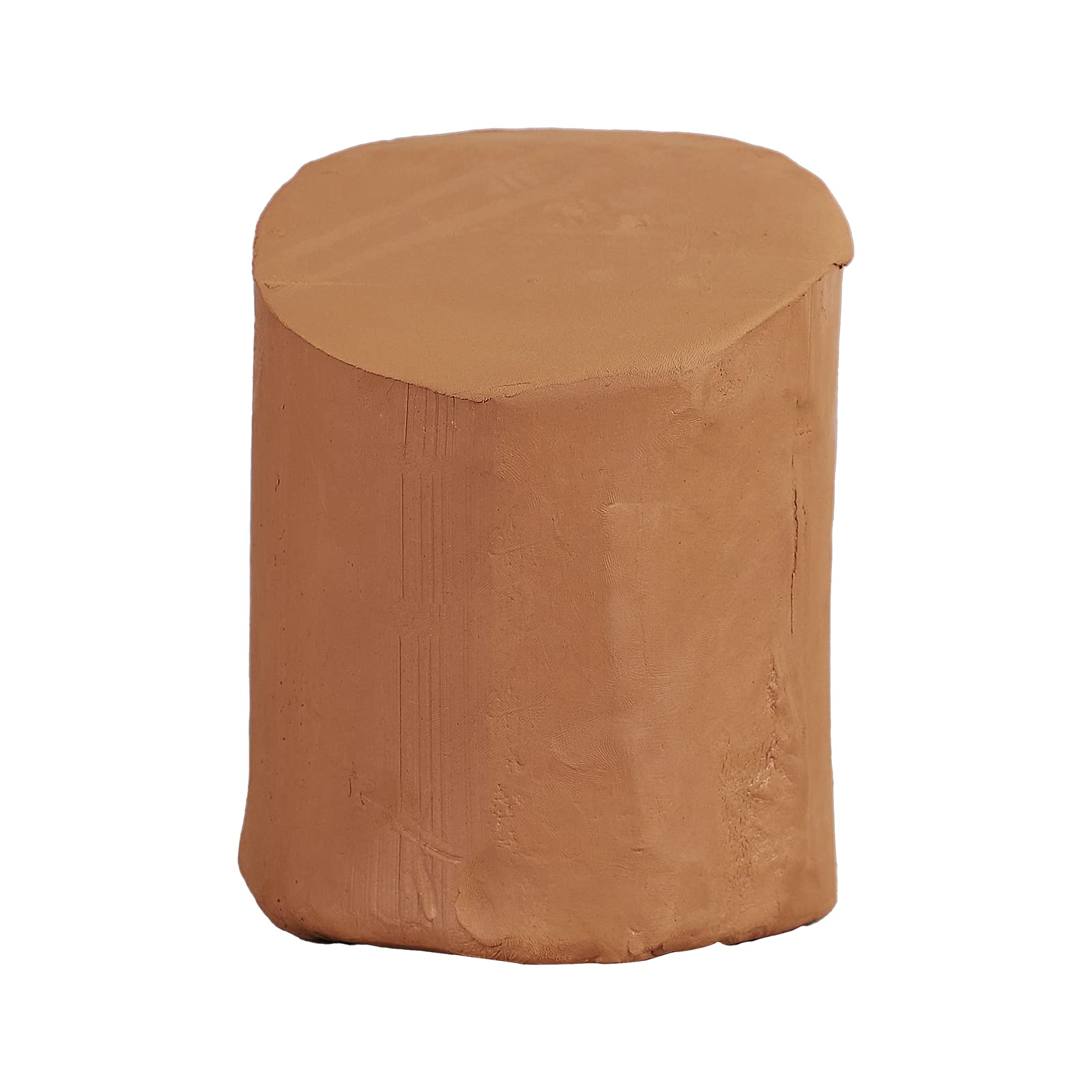 Bastex 5 lbs Low Fire Pottery Clay - Terra Cotta, Cone 06. Earthware Potters Throwing Clay. Moist De-Aired Clay for Sculpting, Throwing, Firing and