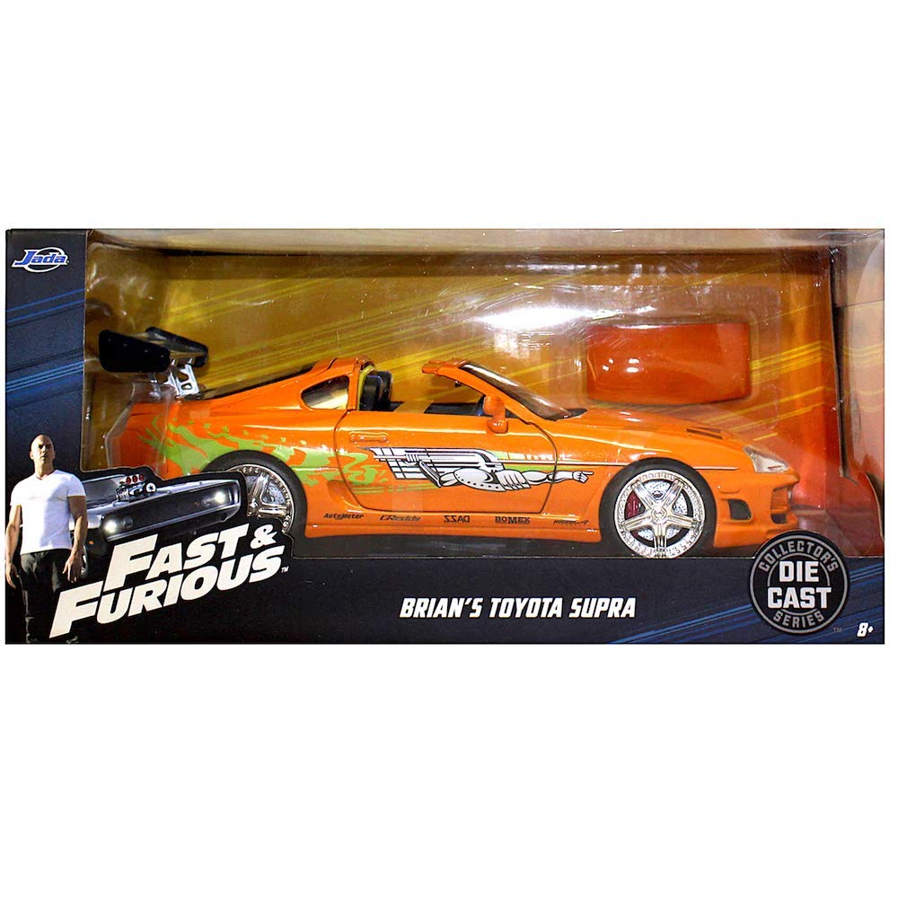 Jada Toys Fast & Furious 1:24 Brian's Toyota Supra Die-cast Car