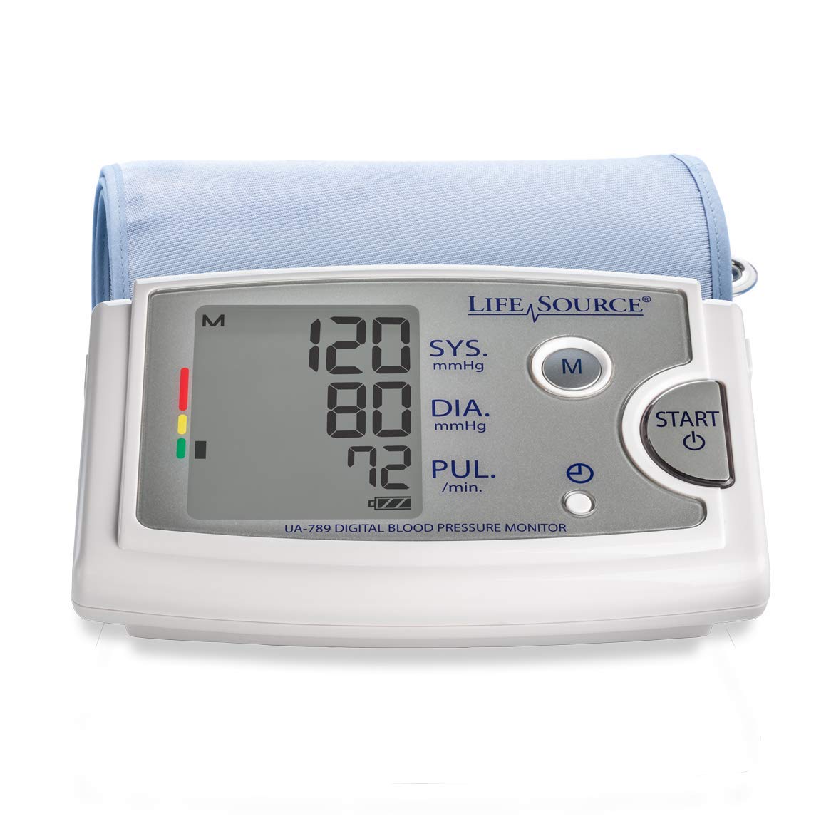 LifeSource Small Cuff Upper Arm Blood Pressure Monitor, Fits 6.3” - 9.4”  Arms