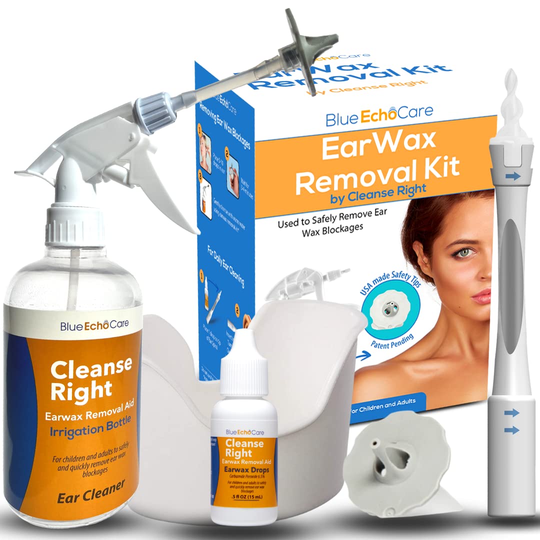 Blue Echo Care Cleanse Right Ear Wax Remal Tool Kit Maroc