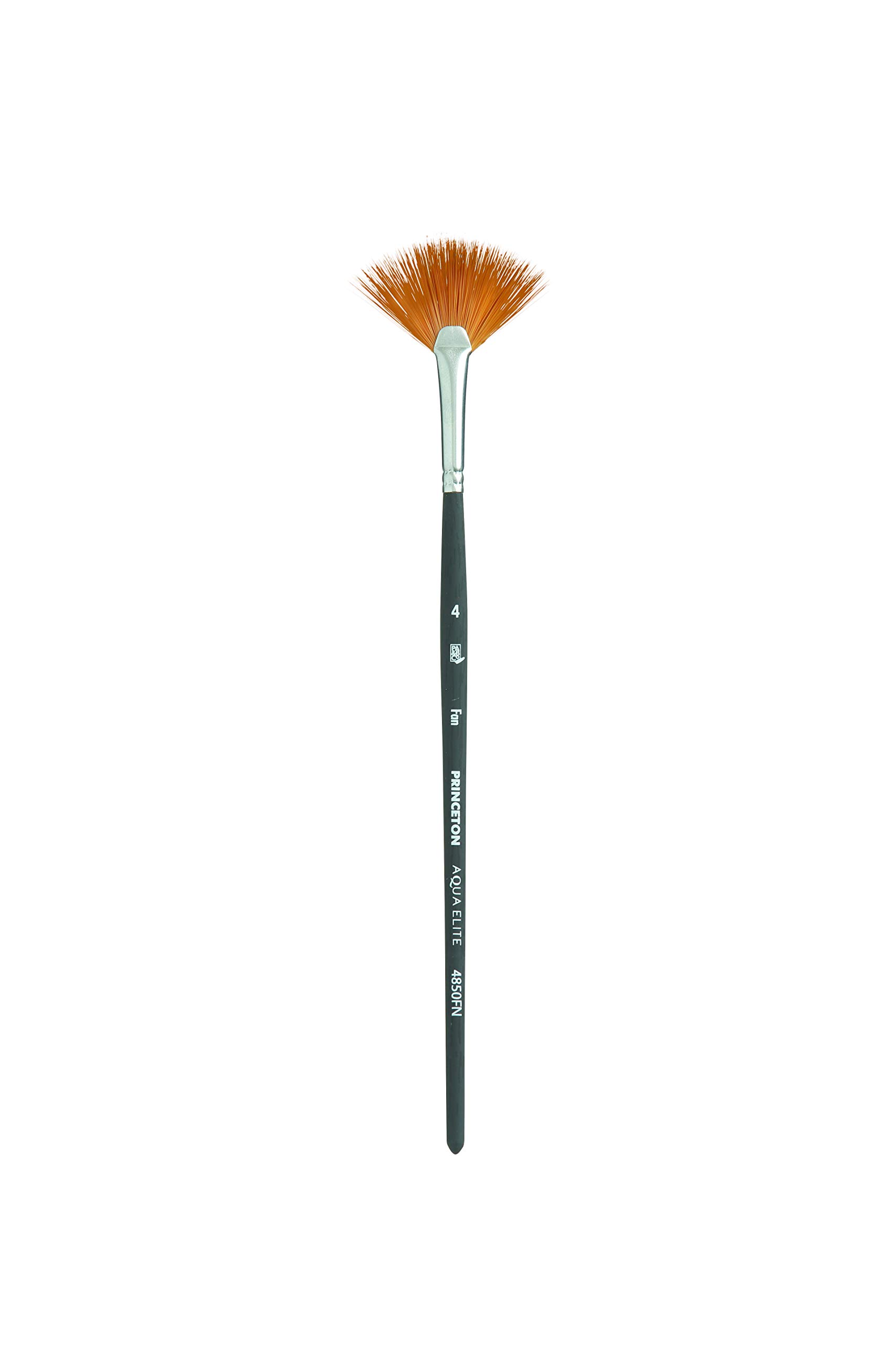 Princeton Aqua Elite NextGen Artist Brush, Series 4850 Synthetic Kolinsky  Sable for Watercolor, Fan, Size 4