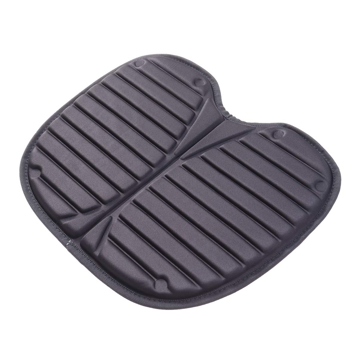 BESPORTBLE Kayak Seat Cushion: Comfortable Canoe Seat Kayak Seat Pad Kayak  Padded Seat Cushion Kayak Accessories for Fishing Boat (Black) 37x32.5x1cm