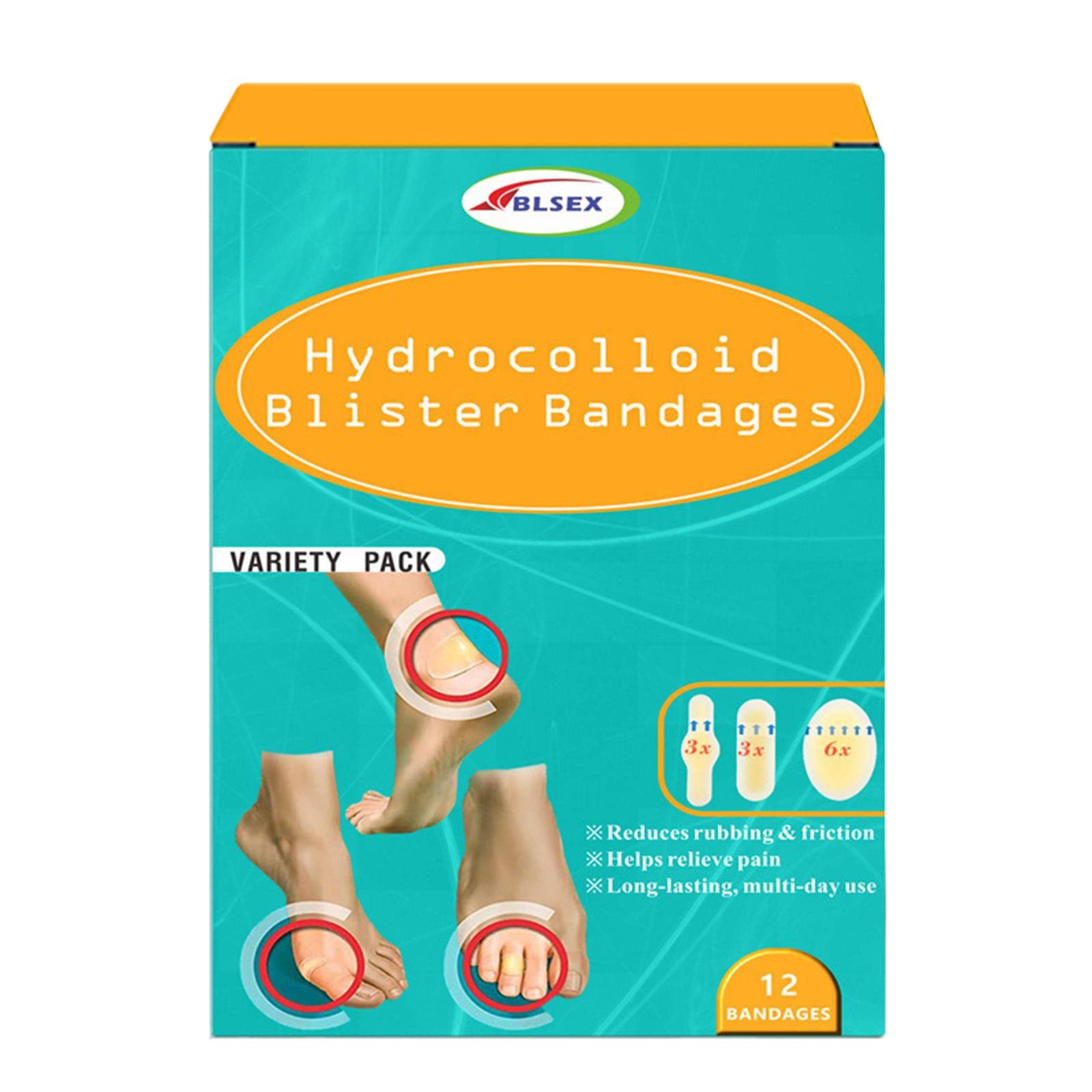 Blister Bandages Hydrocolloid Seal Adhesive Bandages Heel - Temu Australia