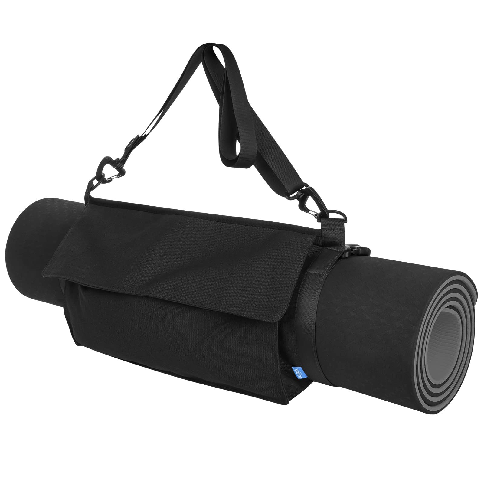 CAMSTIC Yoga Mat Carrier Strap Shoulder Bag with Large Compartment Zipper  Pocket