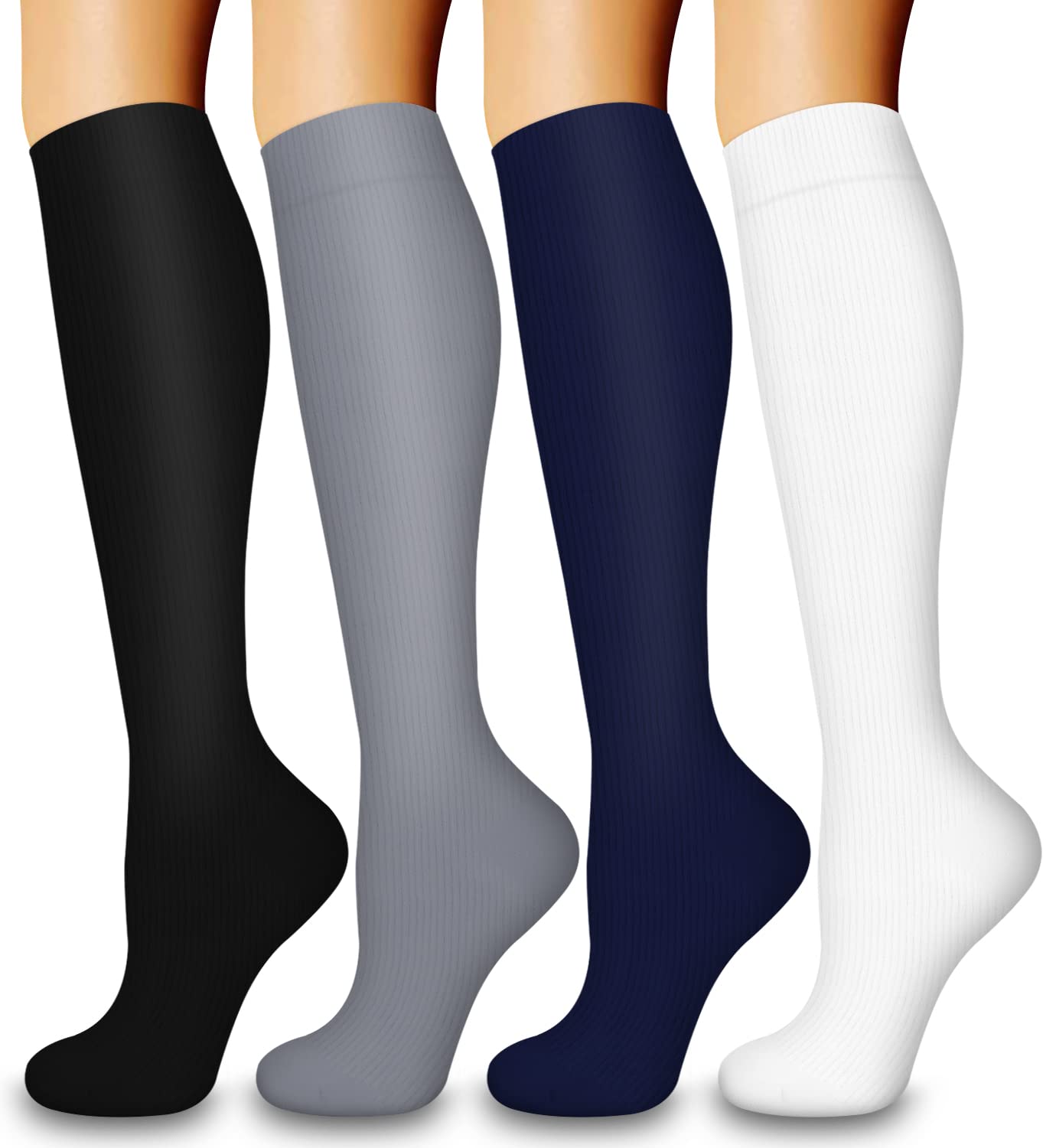 8-Pairs Laite Hebe Compression Socks only $18.55