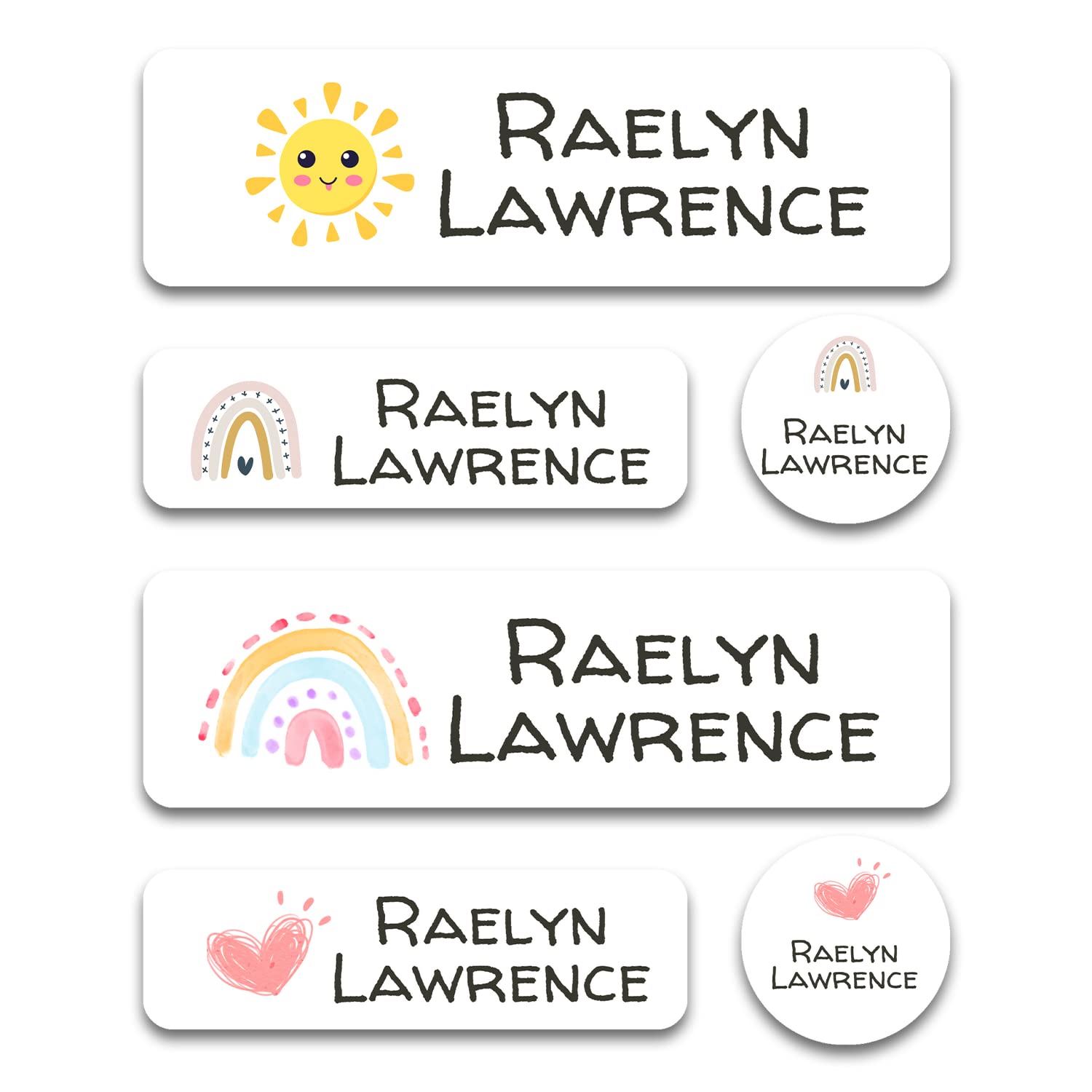 Daycare Labels Dishwasher Safe Labels Personalized Name Labels for