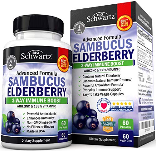 Elderberry immune boosting supplements