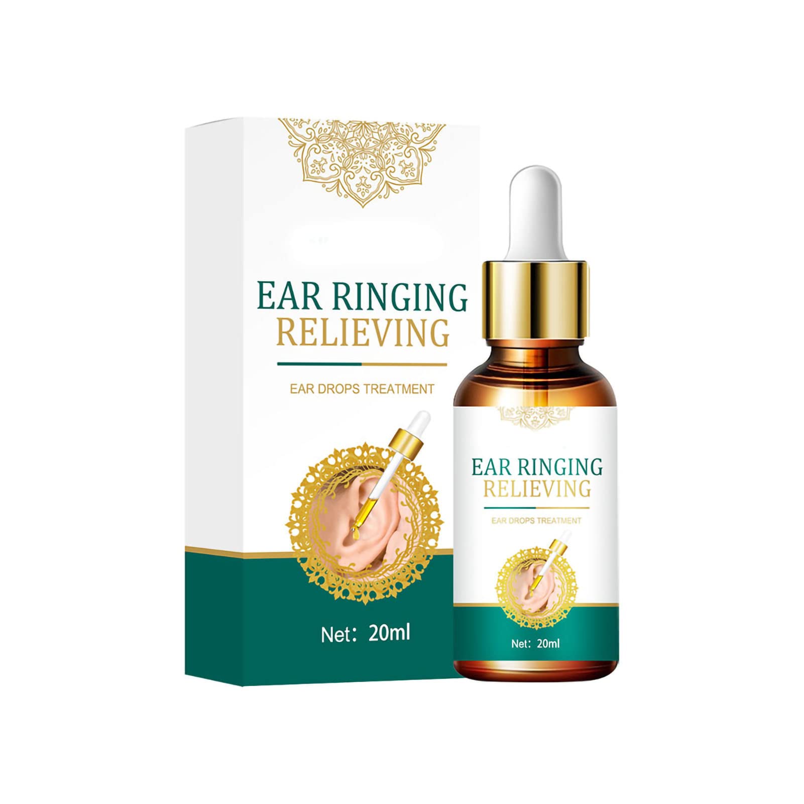 Ring Relief Ear Drops For Tinnitus Symptoms Chirping Pounding Roaring  Discomfort | Fruugo BH
