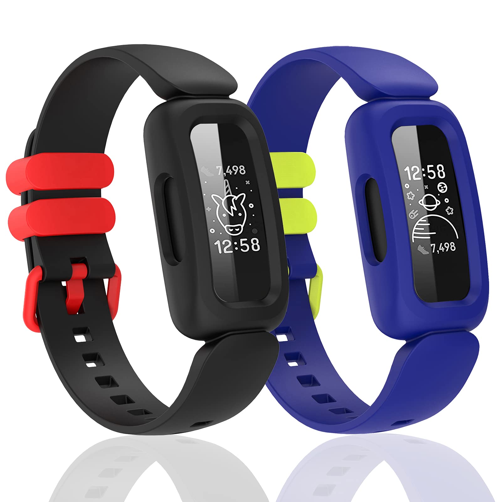 Silicone Watch Accessories Watchband  Fitbit Ace Strap Silicon - 3pcs  Wristband - Aliexpress