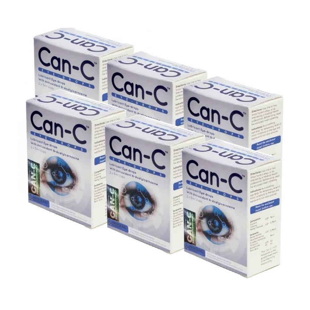 Can-C Eye Drops 6 Boxes Five Month Supply