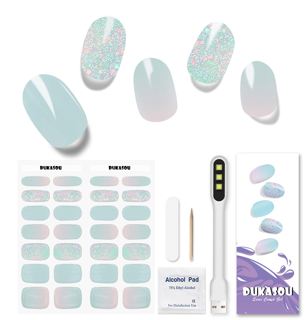 Soleil Stick-On Nail Art Kit - Our Second Nature