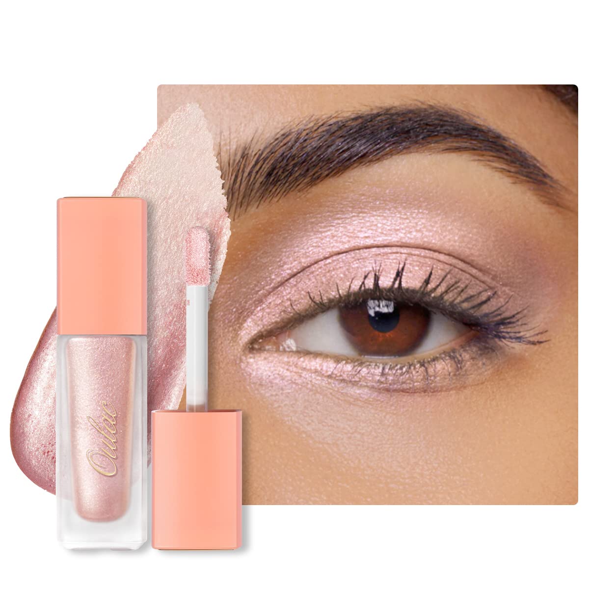 Baby Doll  Iridescent Baby Pink Glitter Eyeshadow – Bolive Beaute