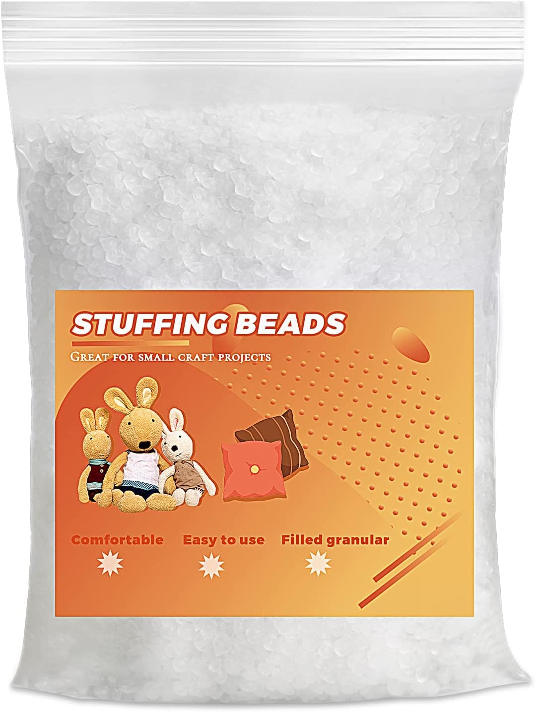 600g Stuffing Beads, Weight Stuffing Beads, Craft Stuffing Beads, Rubber  Filler Beads for Weighted Stuffed Animal