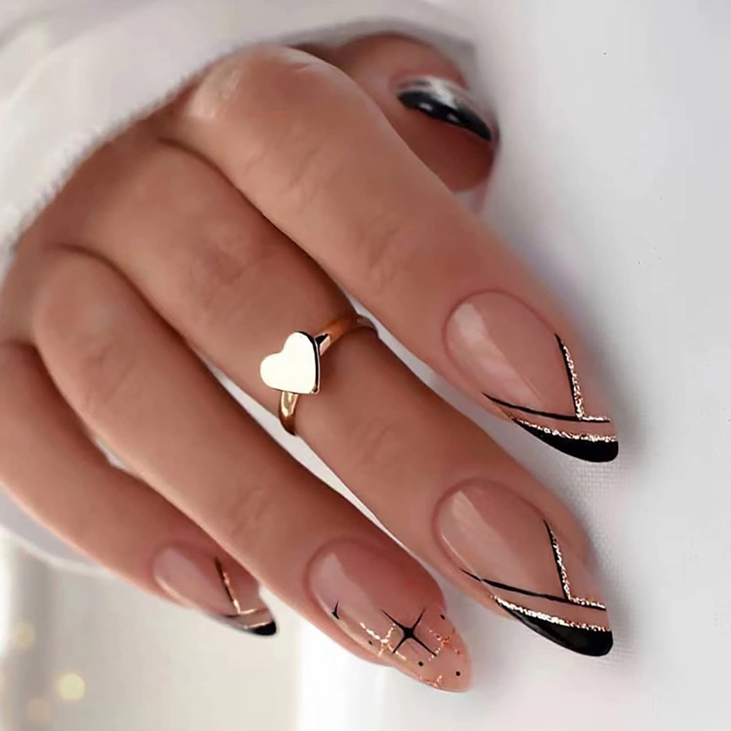 Premium Photo | Nude manicure gel polish on nails of milky color with a  design almond shaped nails