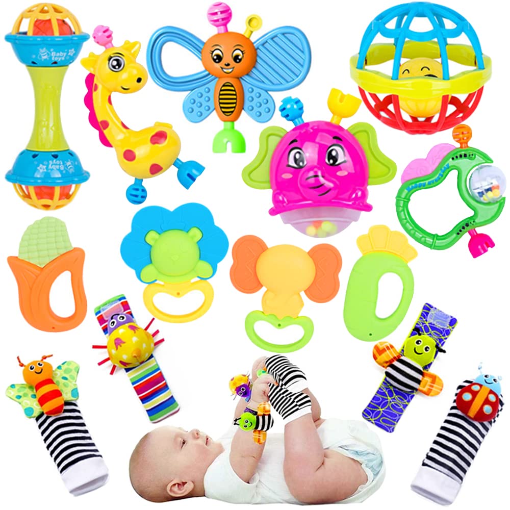 Baby Rattles Toys For 0 6 Months 14
