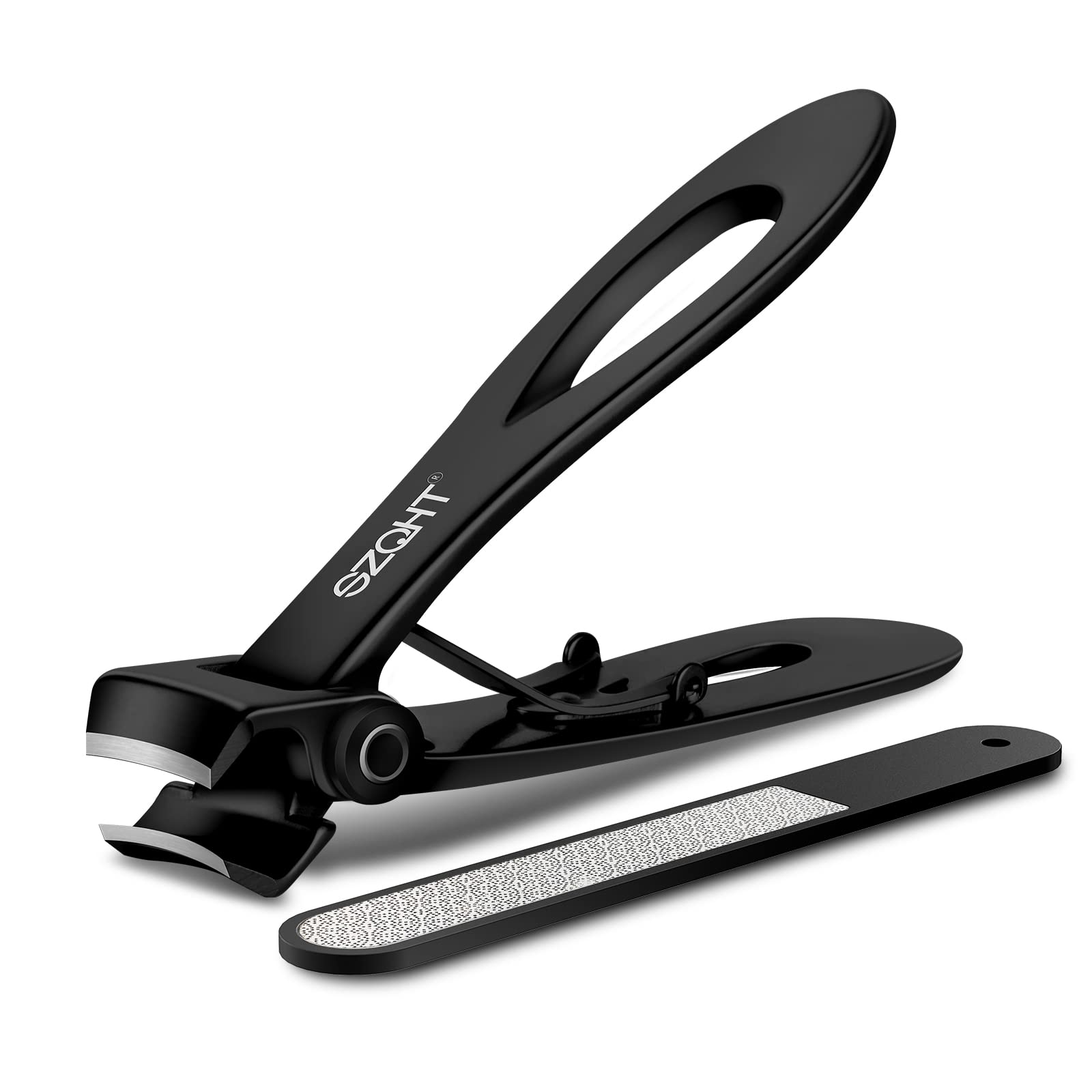 Wide-Open Splash-Proof Nail Clippers