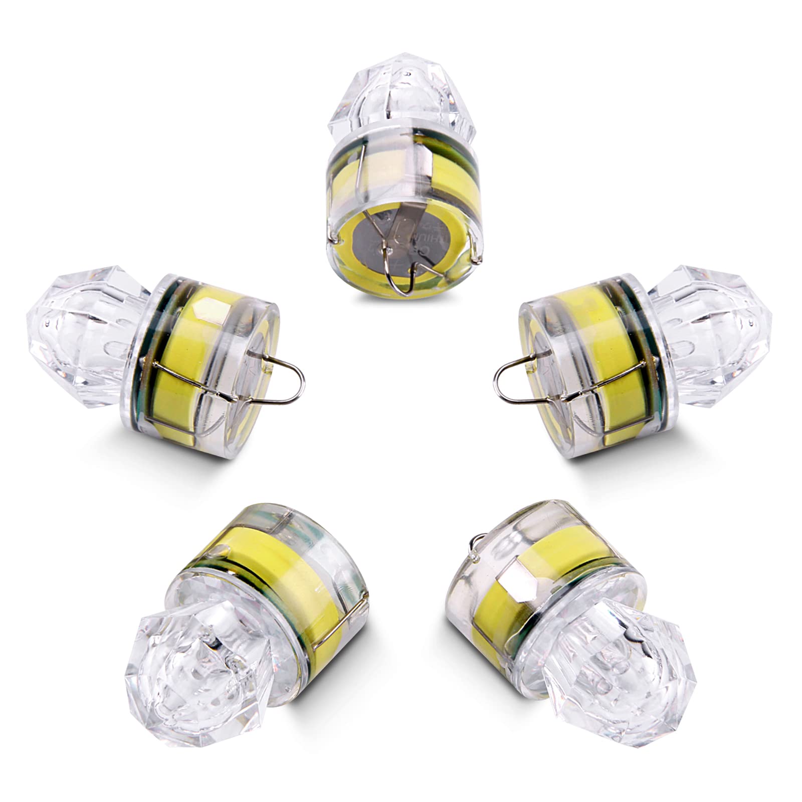 OPOLEMIN LED Fishing Lights, Deep Drop Lights Underwater, Ice Fishing Lures  Flashers, Deep Sea Fishing Lures