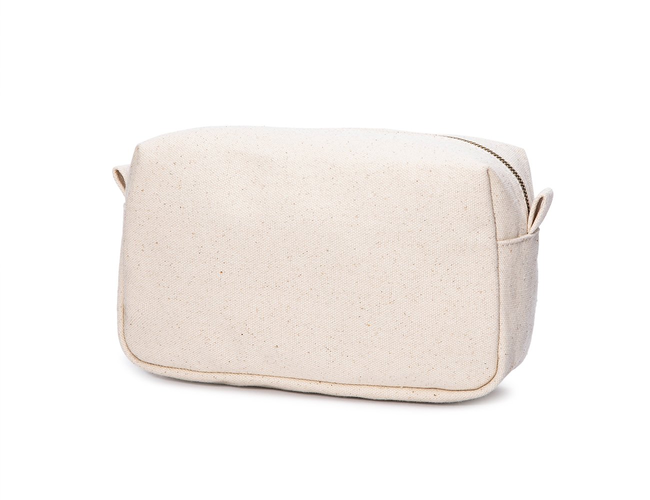 Canvas Toiletry Bag for Women - Durable Travel Makeup Pouch with