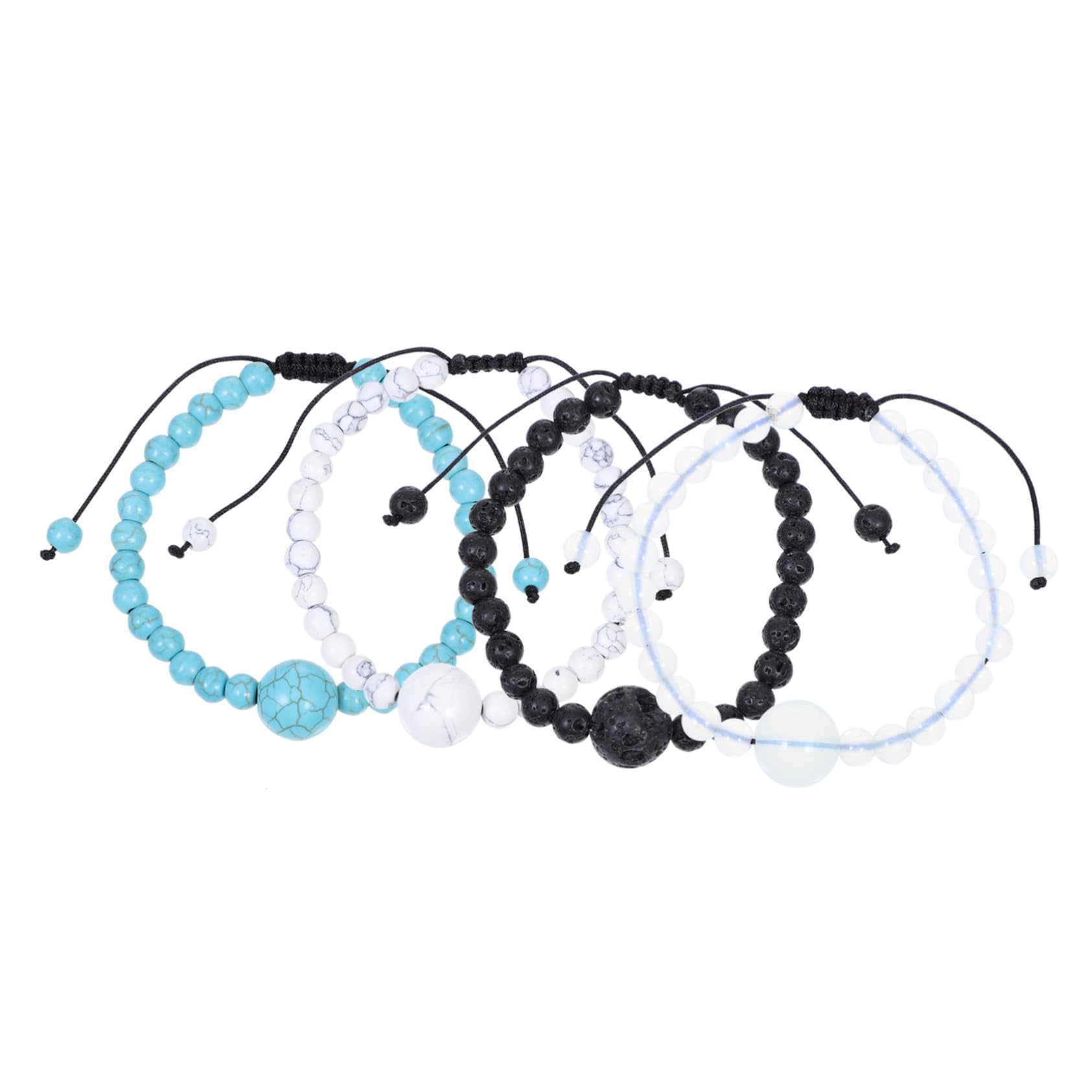 Healifty 4pcs Anti Motion Sickness Bracelet Adjustable String