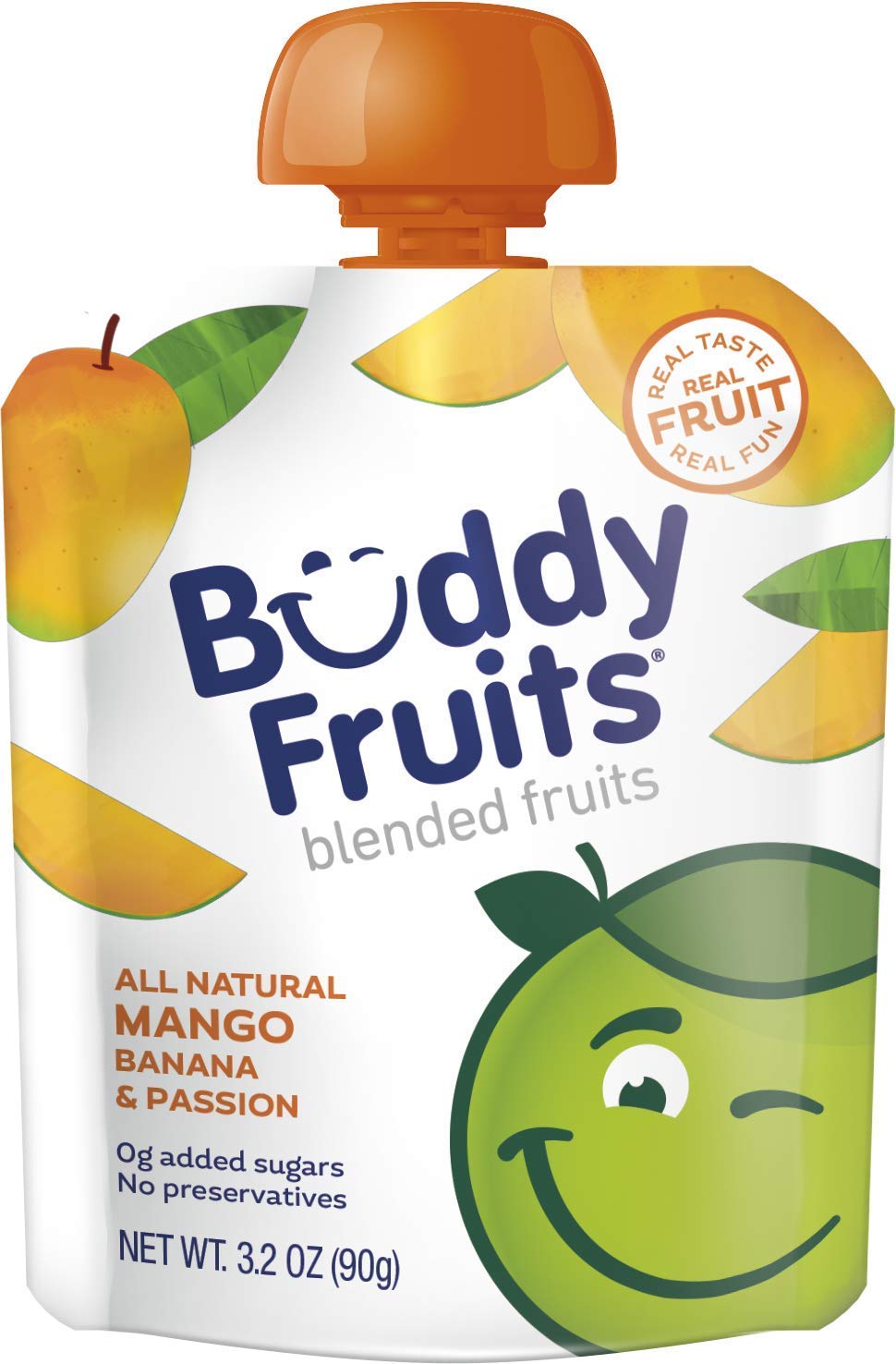 Buddy Fruits Pure Blended Fruit To Go Apple, Mango, Banana and