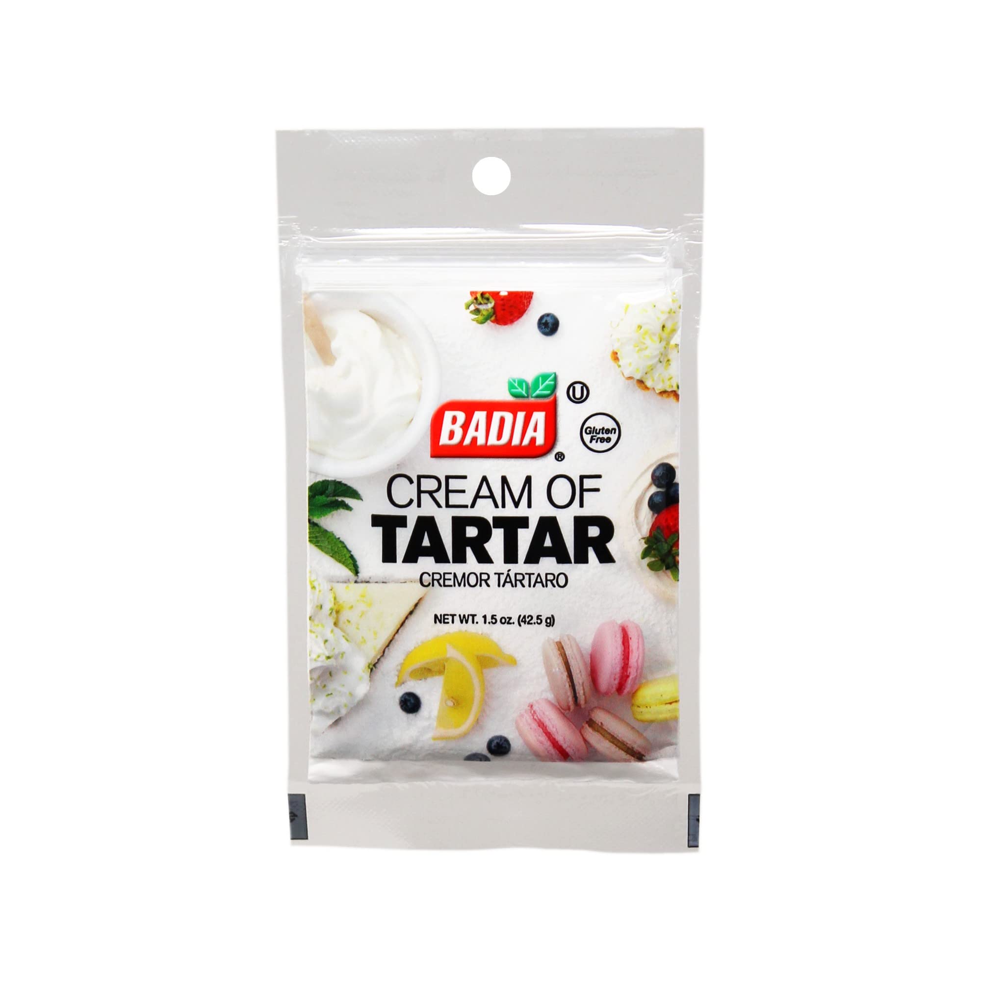 2 Bags Cream of Tartar Powder / Cremor de Tartaro Kosher 2x1.5oz EA