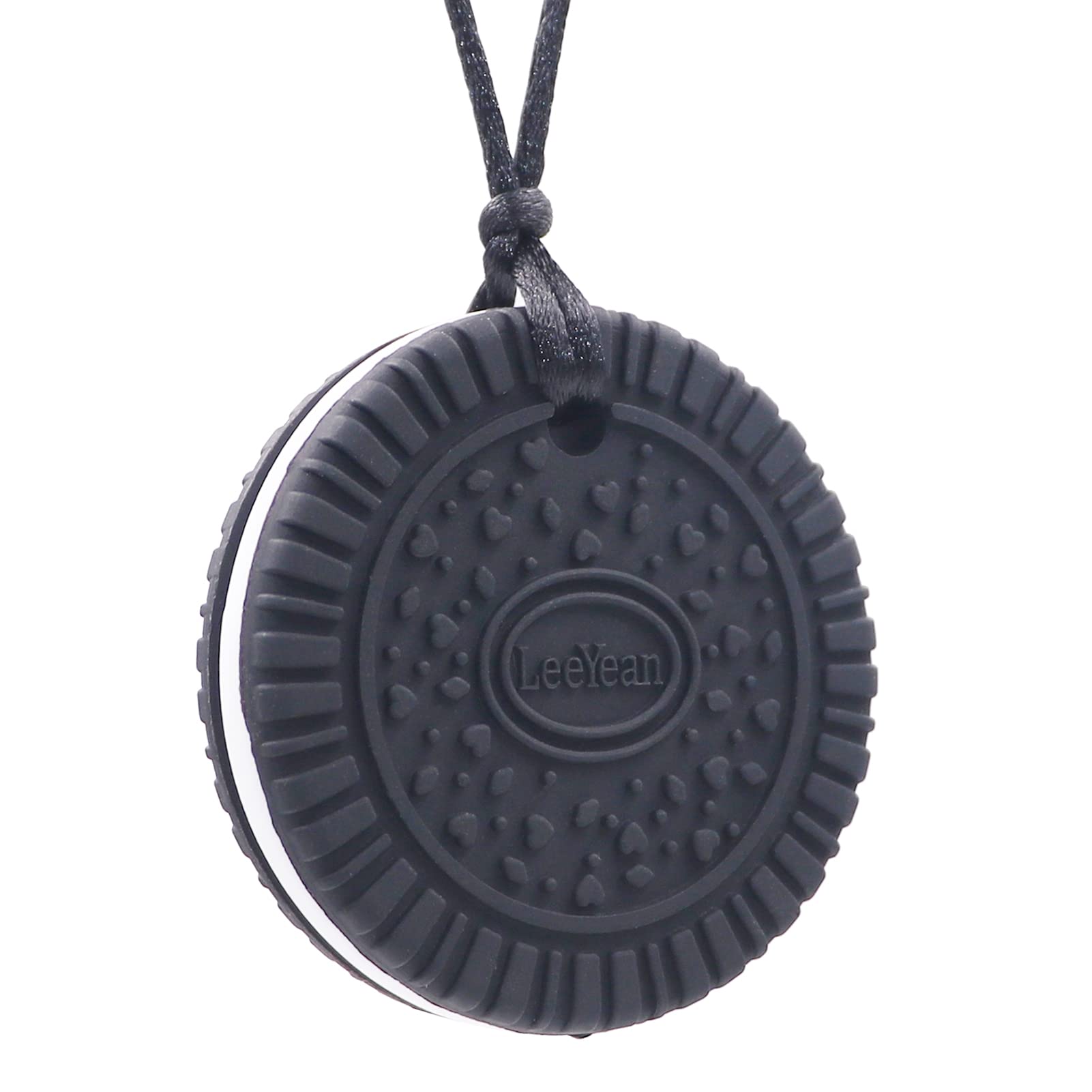 Cookie Biscuit Chew Foolery Necklace Stimming Stim Tool ADHD Anxiety ASD  Autism Relief Chewlery Adult Chew Necklace
