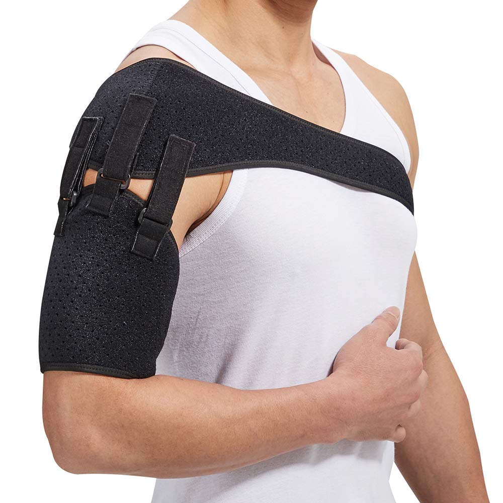 Shoulder Belt Support Arm Sling For Stroke Hemiplegia Subluxation  Adjustable Right Left Single Pads Dislocation Recovery